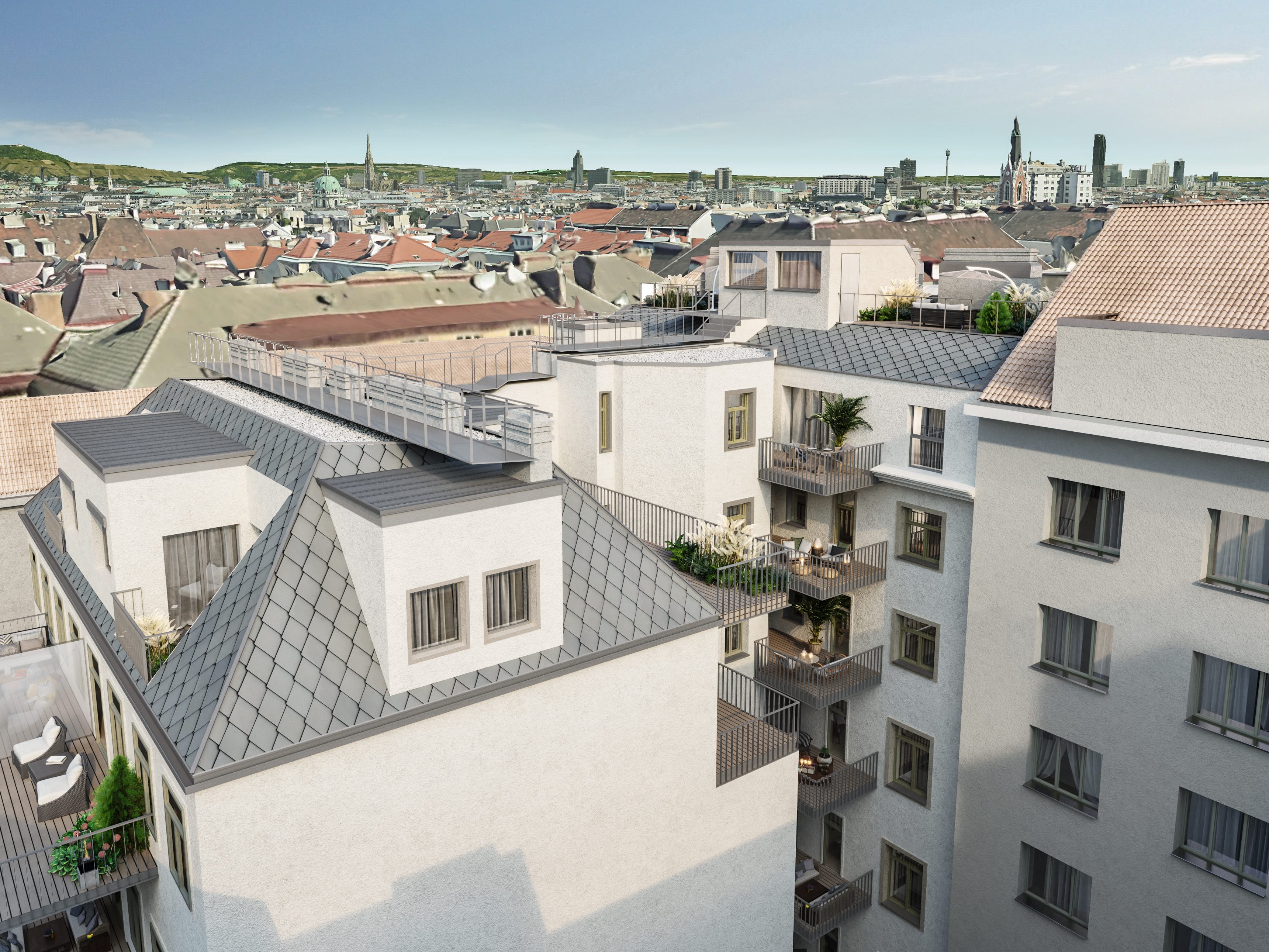 Direkt am Wiener Hauptbahnhof entstehen 25 Wohnungen. Direkt am Wiener Hauptbahnhof entstehen 25 Wohnungen.