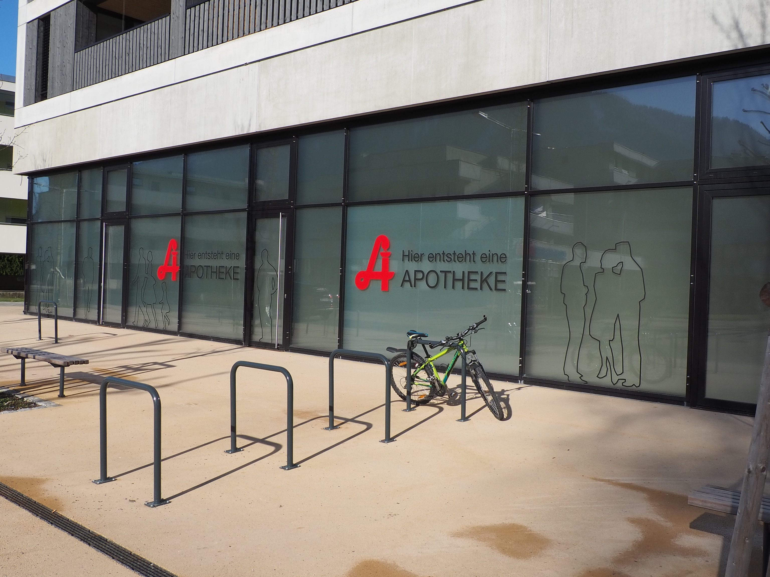 Der geplante Standort für die Apotheke