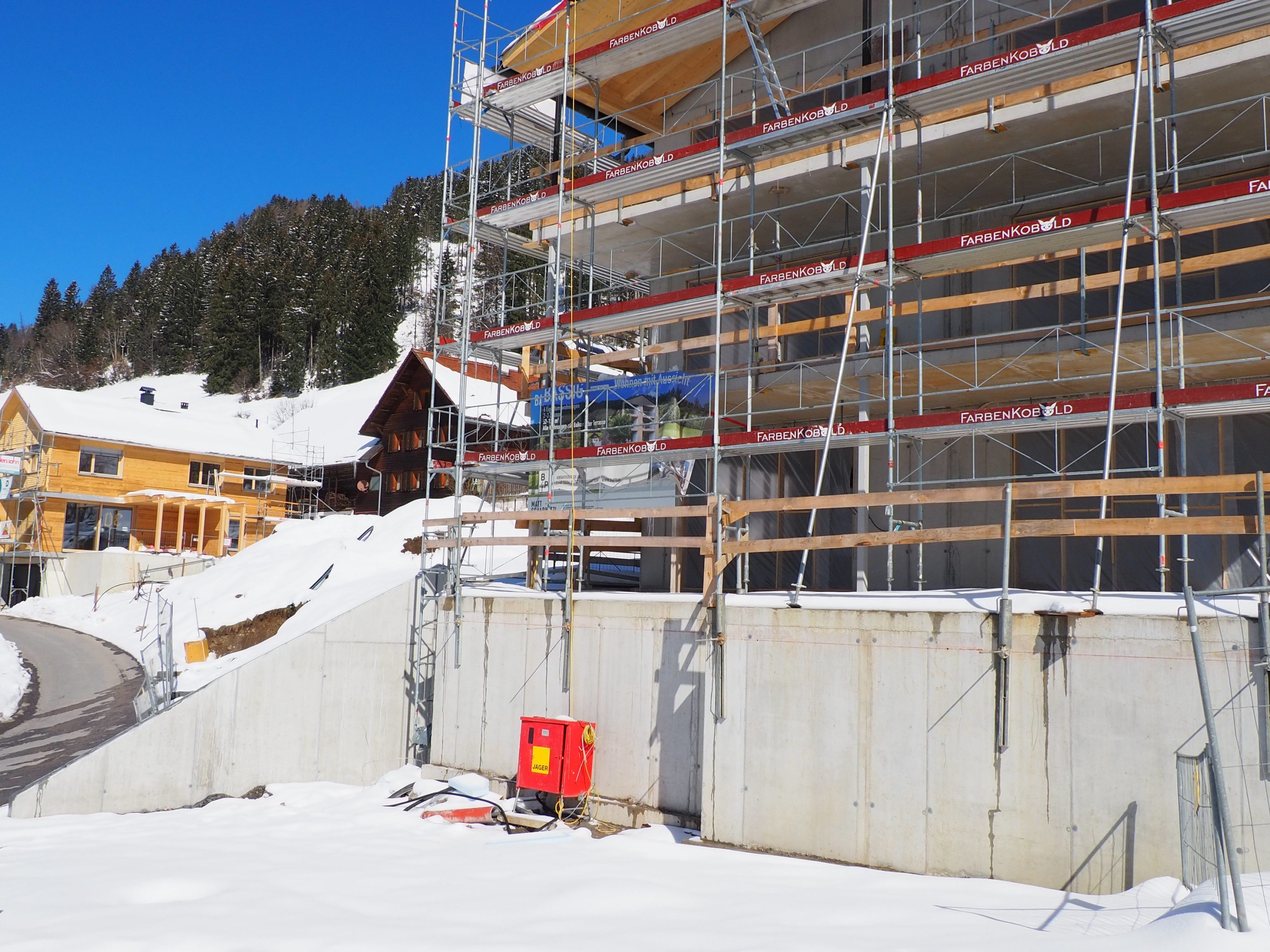 Schon jetzt läuft der Wohnbau in Bassig Schon jetzt läuft der Wohnbau in Bassig