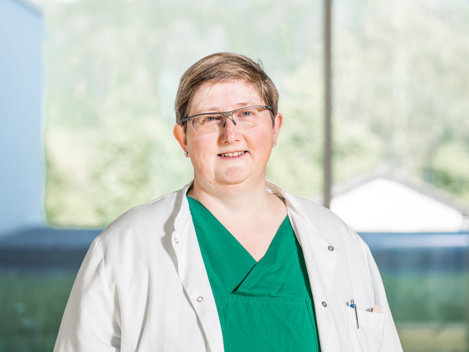 Michaela Ranta, Oberärztin der Abteilung für "Hals-, Nasen-, Ohrenheilkunde, Kopf- und Halschirurgie" am Schwerpunktkrankenhaus Feldkirch.