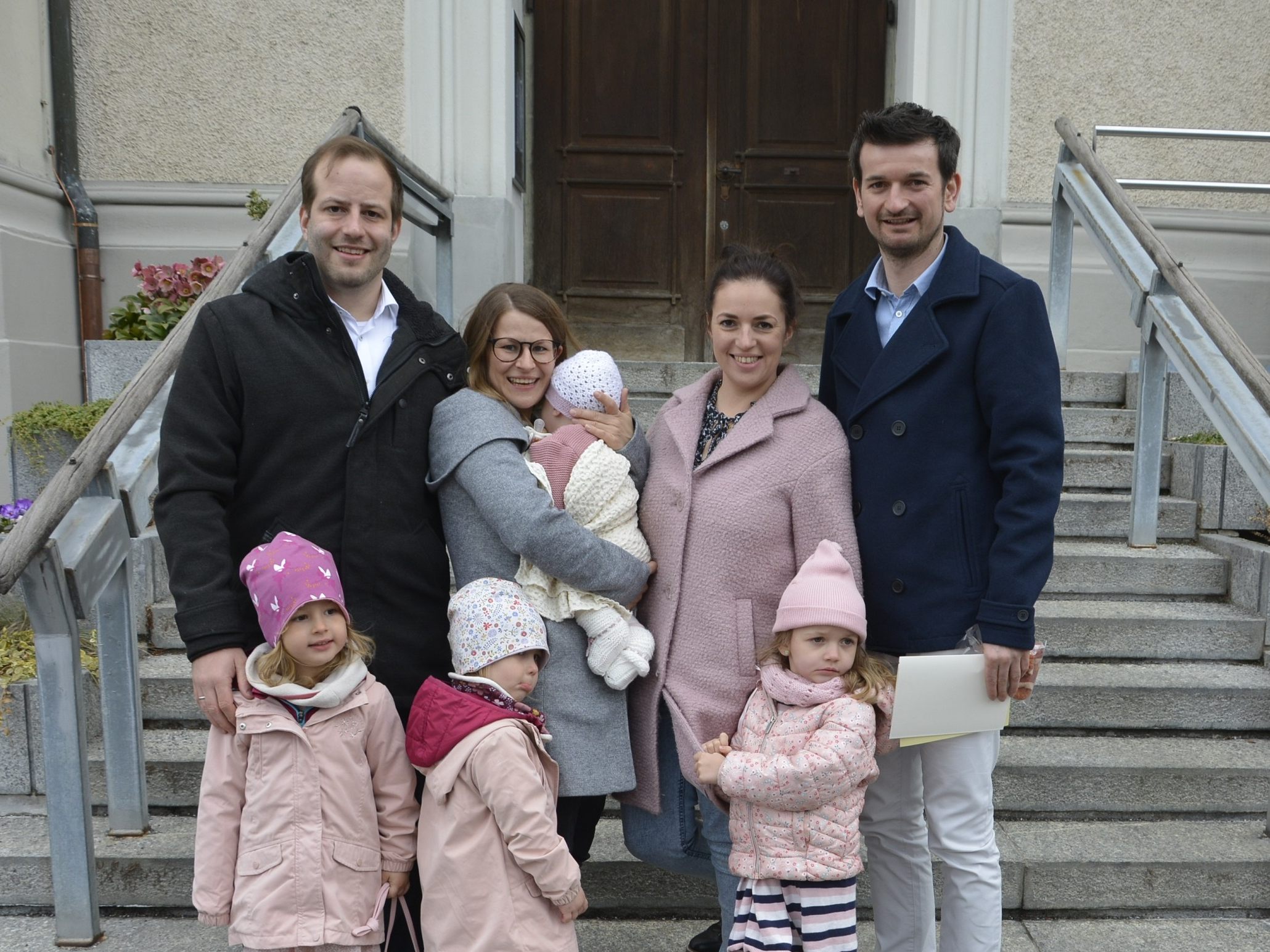 Mariella Anni Berlinger wurde am 14. März getauft.