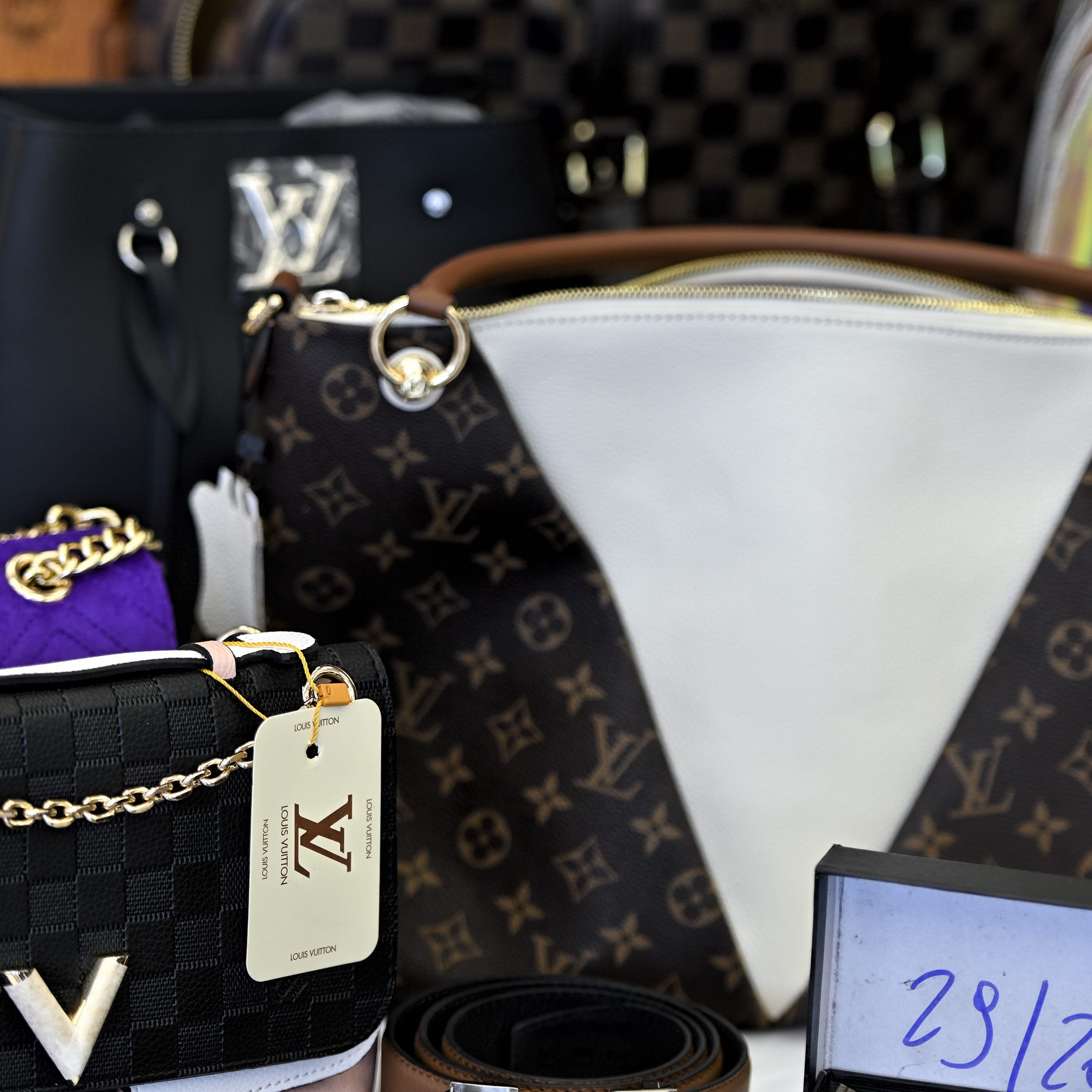 Auch ein begehrtes Fälschungsobjekt: Handtaschen.