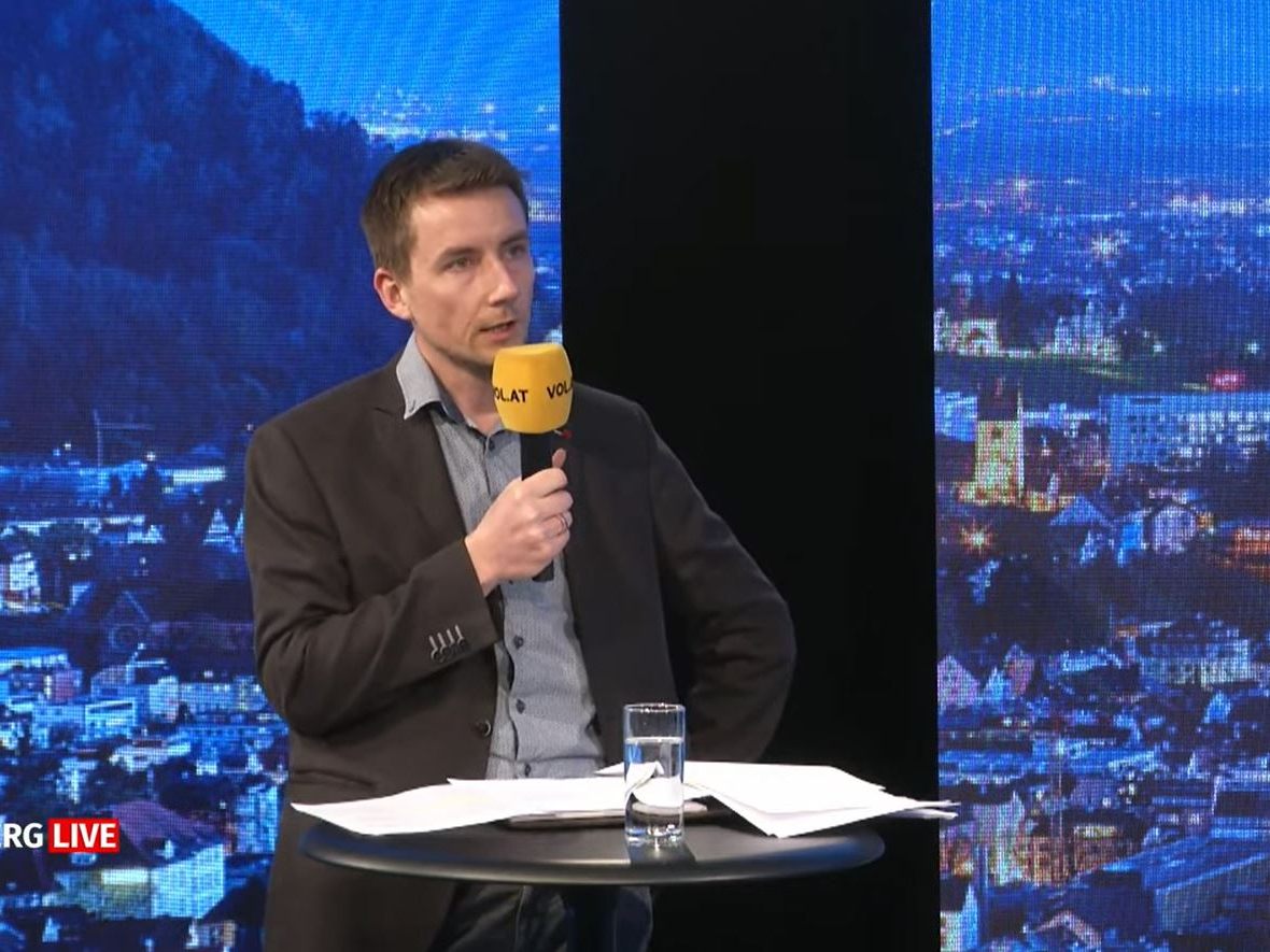 Frank Jentsch vom LKA Vorarlberg war zu Gast in "Vorarlberg live".