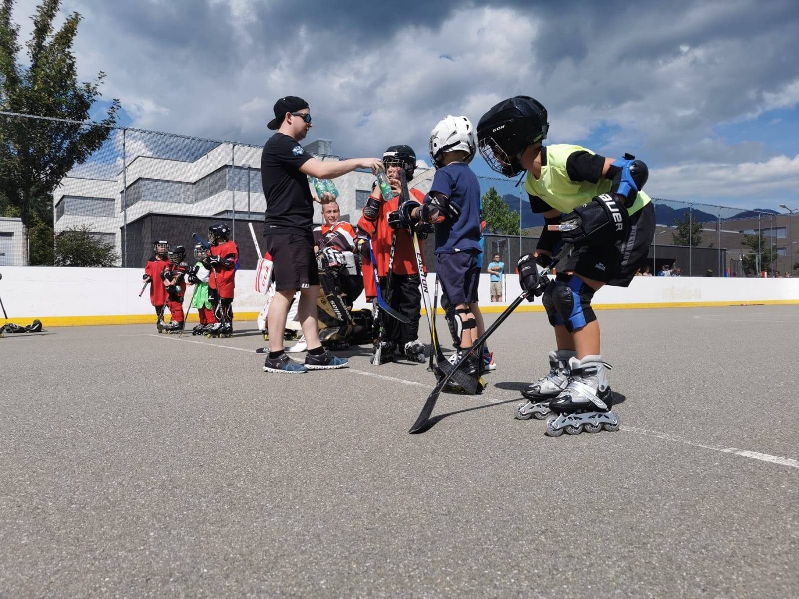 Knights-Nachwuchs beim Training