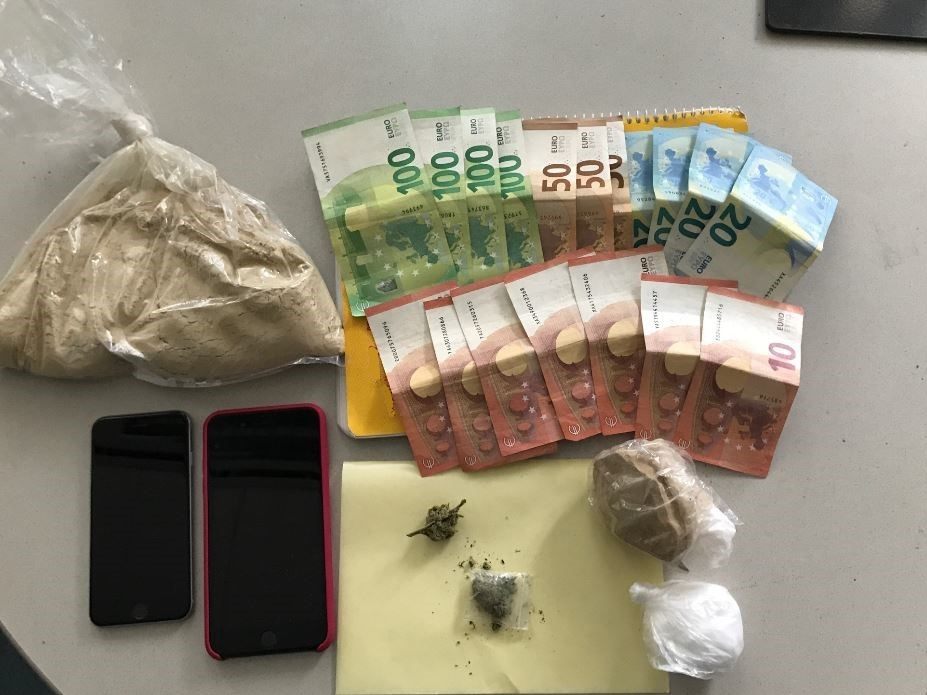 Rund 450 Gramm Heroin konnten beschlagnahmt werden.