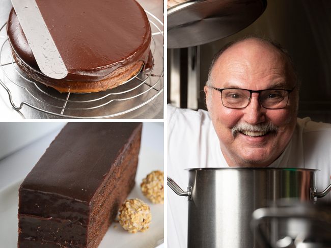 Haubenkoch Peter Kirischitz zeigt die häufigsten Hoppalas in der Küche und liefert Lösungen. Heute: Tipps für Sachertorte und Sacherglasur. Haubenkoch Peter Kirischitz zeigt die häufigsten Hoppalas in der Küche und liefert Lösungen. Heute: Tipps für Sachertorte und Sacherglasur.