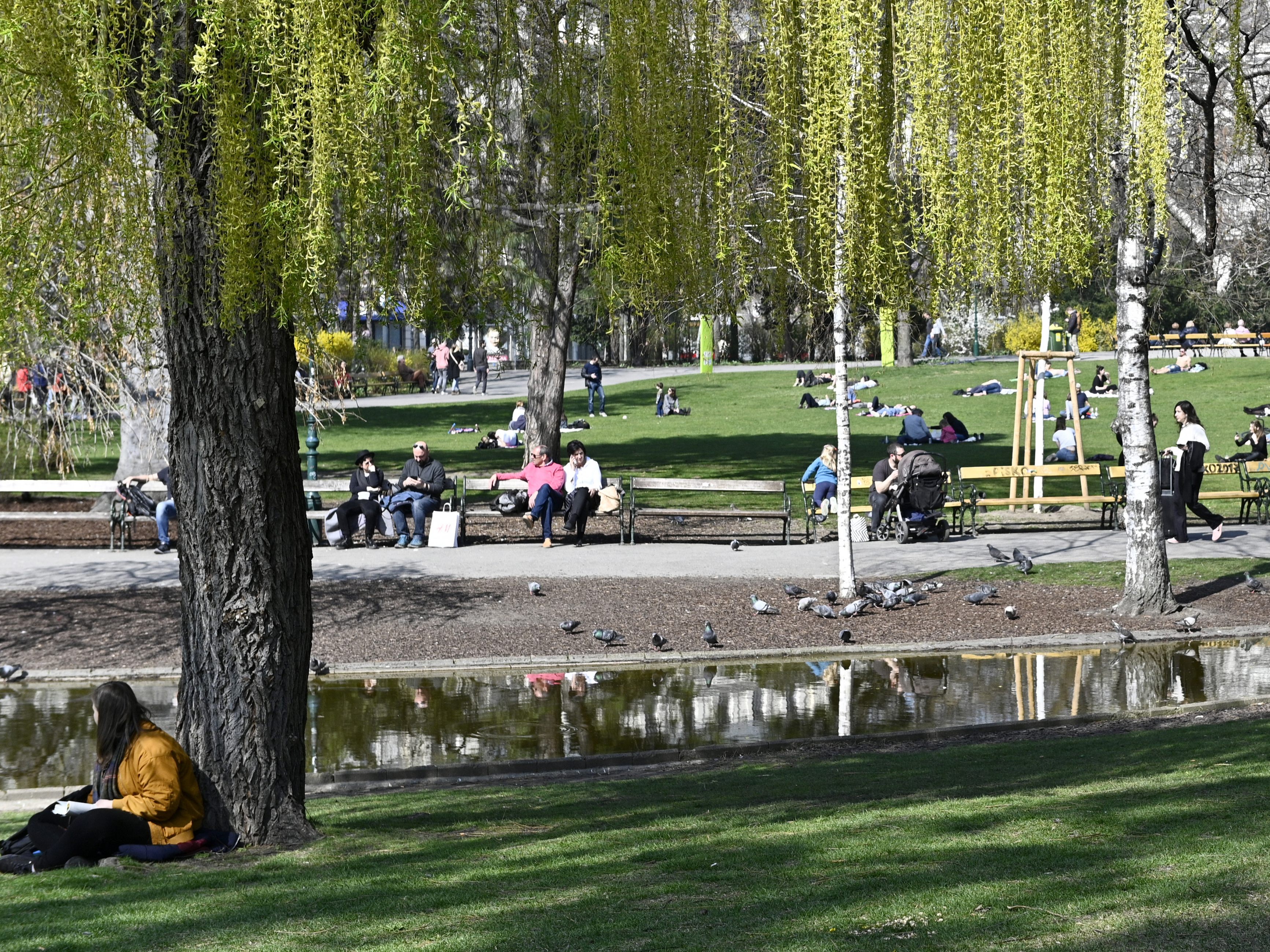 Schanigärten würden den Erholungscharakter des Stadtparks einschränken.