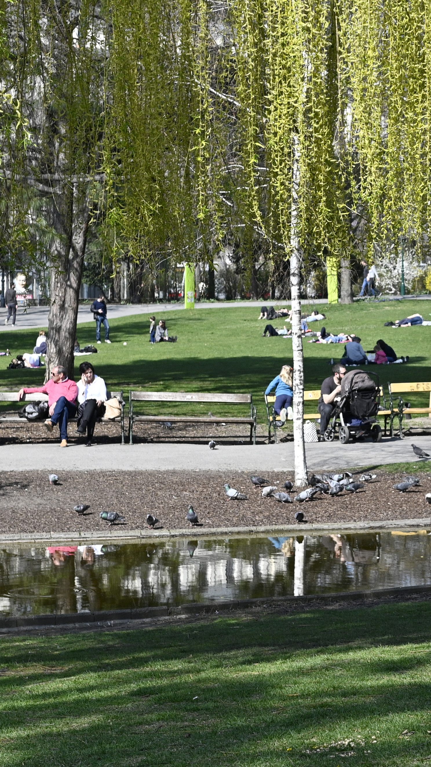 Schanigärten würden den Erholungscharakter des Stadtparks einschränken.