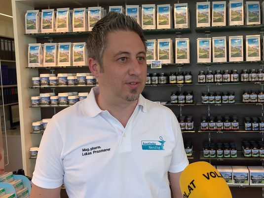 Die Apotheke in Nenzing hat eine erste Lieferung bereits erhalten. Die Apotheke in Nenzing hat eine erste Lieferung bereits erhalten.