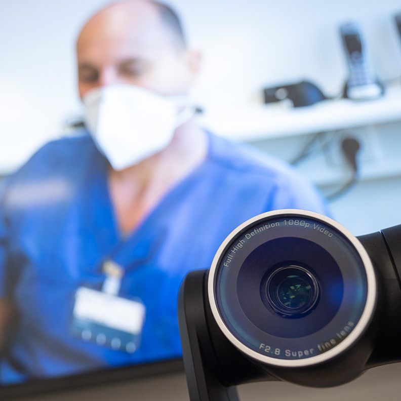 Die Telemedizin gewann an Bedeutung.