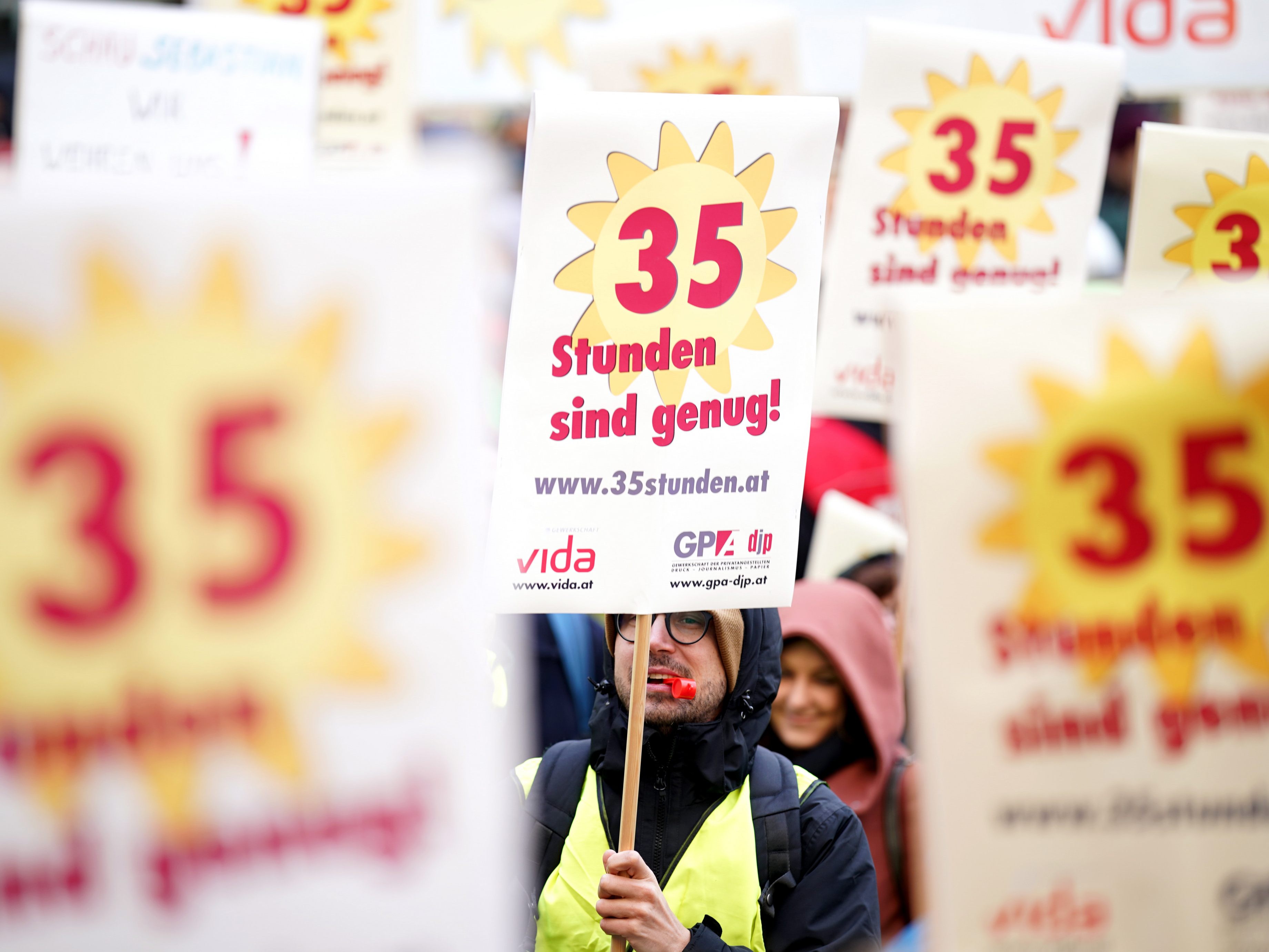 Viele Österreicher wünschen sich eine 35-Stunden-Woche.