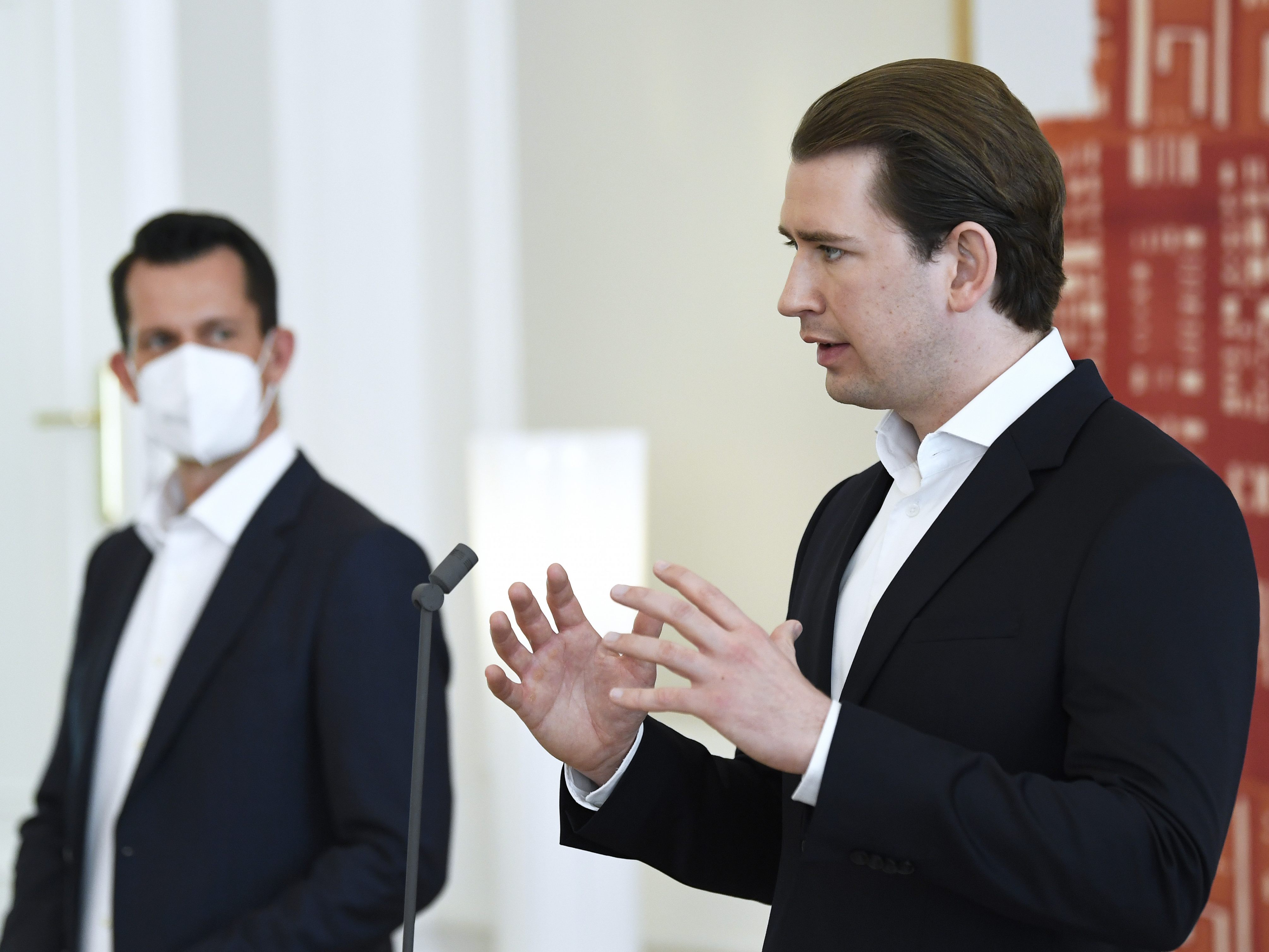 "Der Impfturbo ist angelaufen", freut sich Bundeskanzler Kurz am Dienstag. "Der Impfturbo ist angelaufen", freut sich Bundeskanzler Kurz am Dienstag.