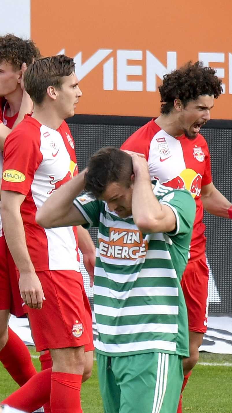 Red Bull Salzburg besiegte Rapid Wien mit 3:0.