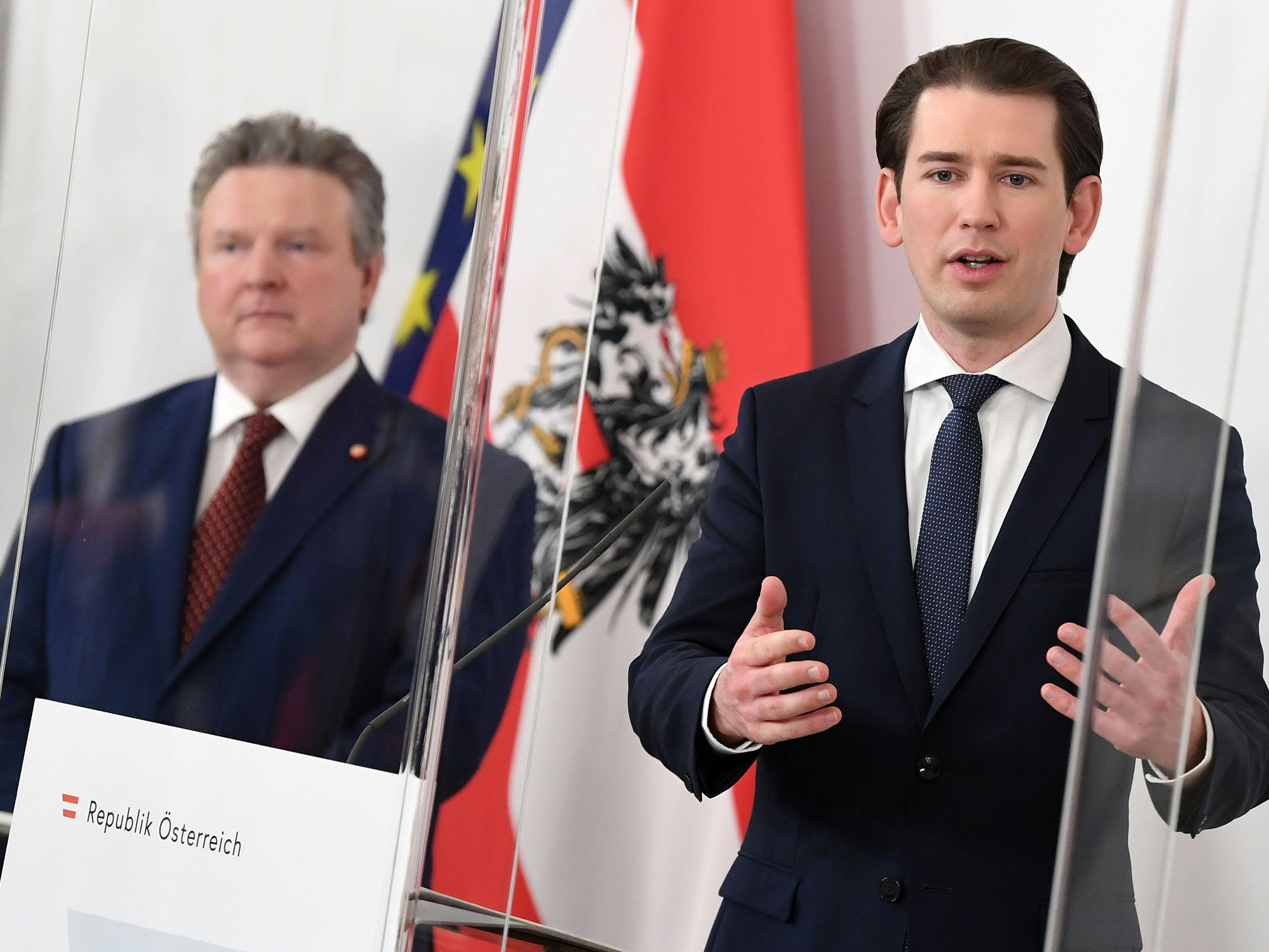 LIVE nach dem Coronavirus-Gipfel in Wien.