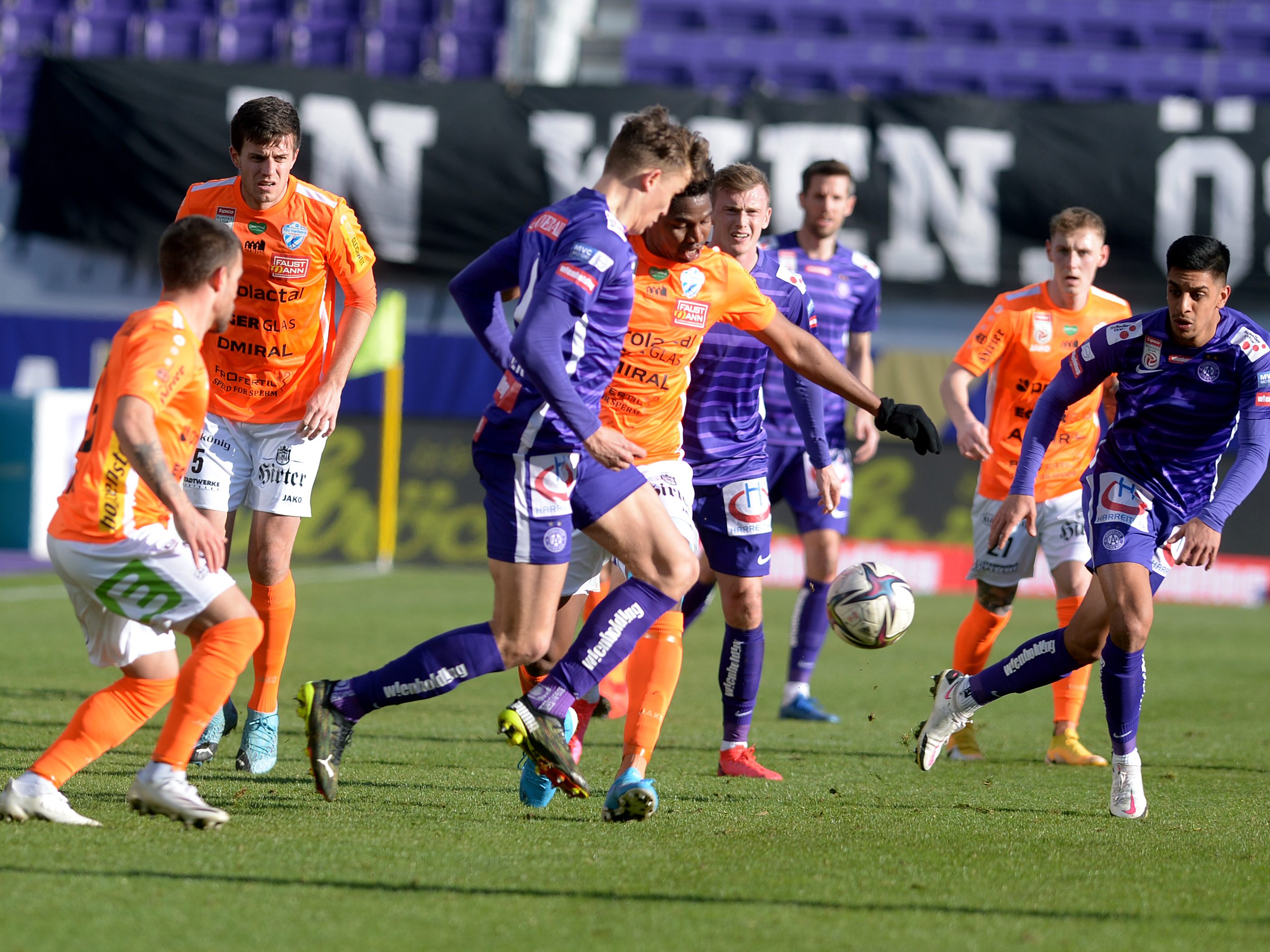 LIVE-Ticker zum Spiel TSV Hartberg gegen Austria Wien ab 17.00 Uhr.