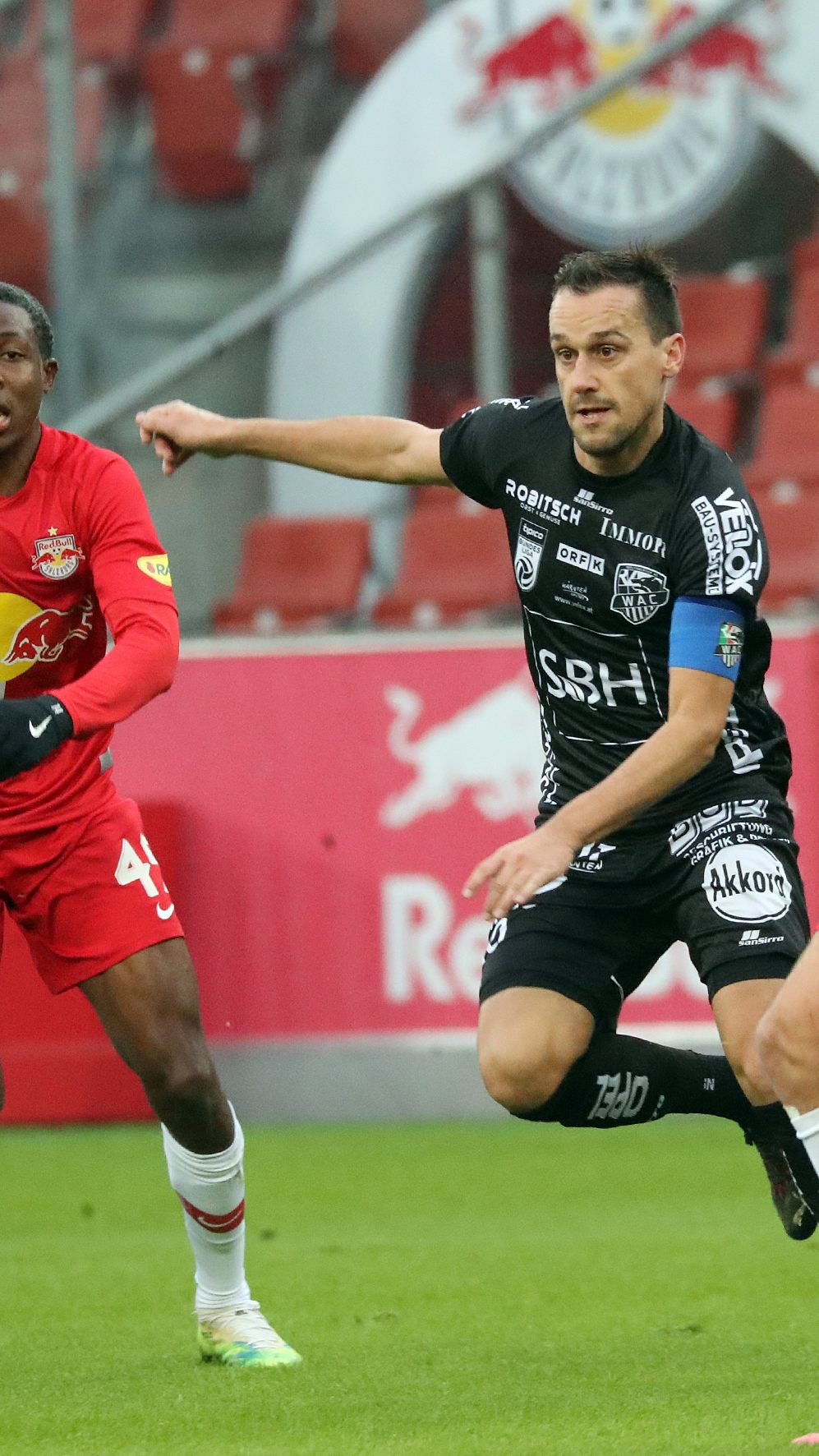 LIVE-Ticker zum Spiel WAC gegen Red Bull Salzburg ab 14.30 Uhr.