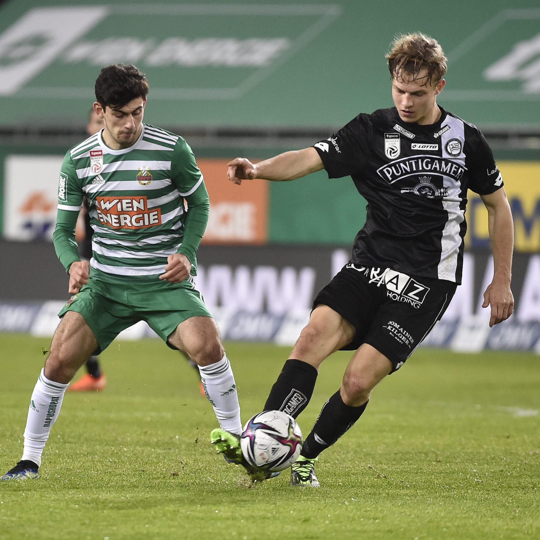 LIVE-Ticker zum Spiel Rapid Wien gegen Sturm Graz ab 17.00 Uhr.