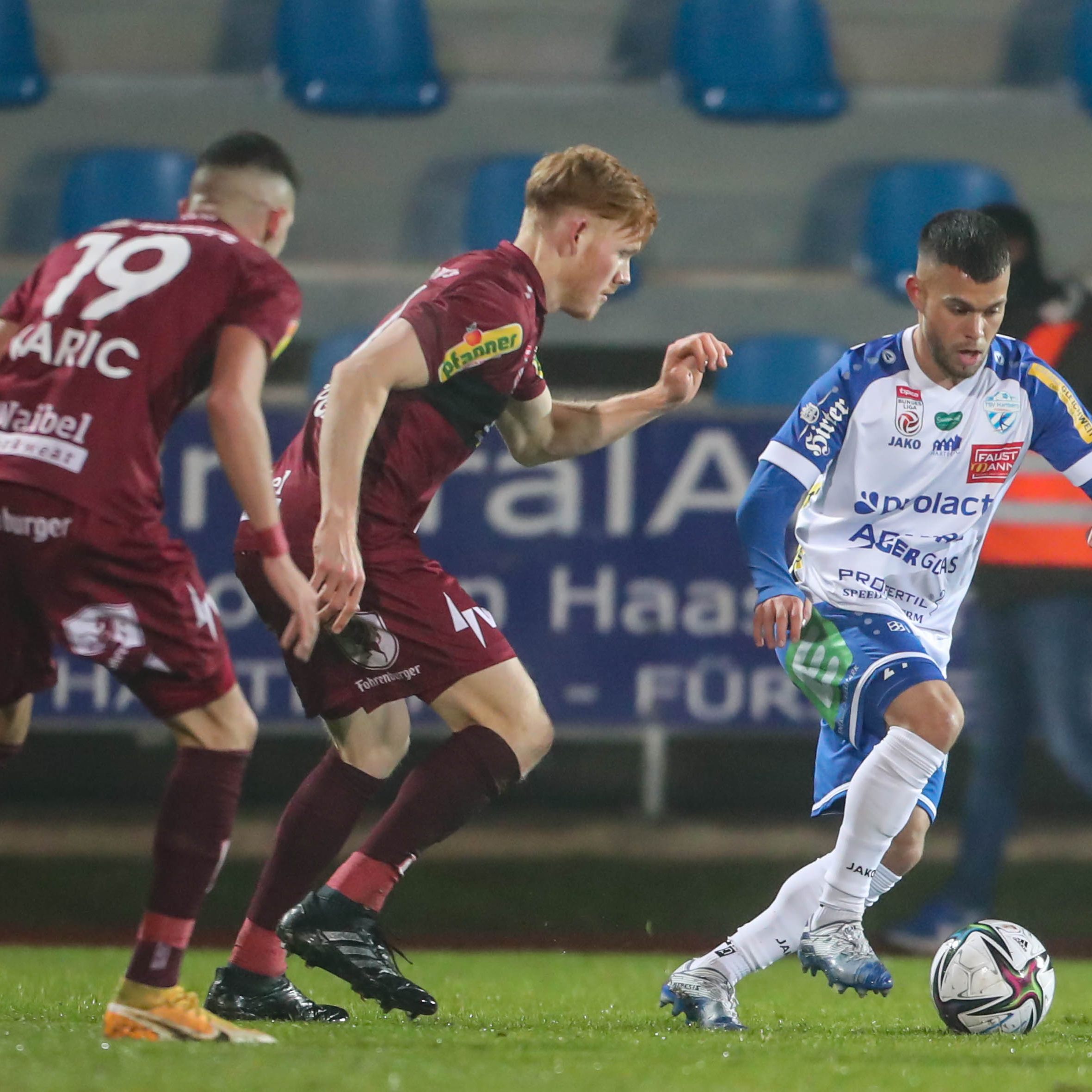 LIVE-Ticker zum Spiel SCR Altach gegen TSV Hartberg ab 17.00 Uhr.