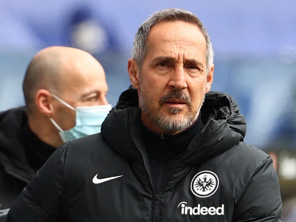 Eintracht-Trainer Adi Hütter Eintracht-Trainer Adi Hütter