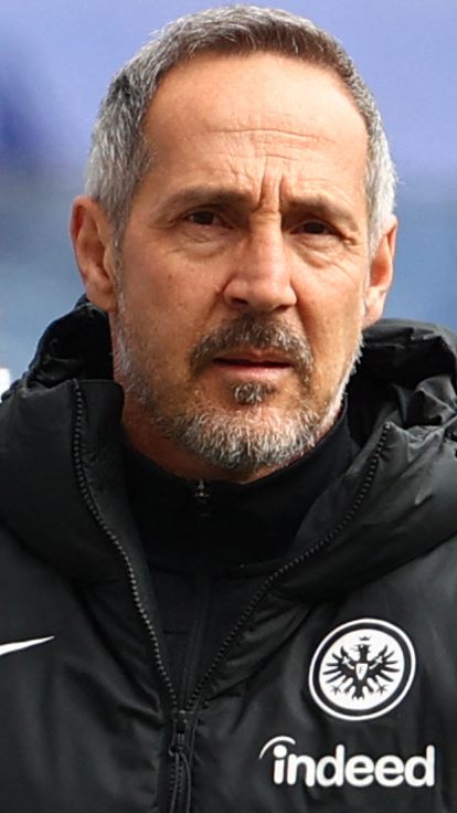Eintracht-Trainer Adi Hütter