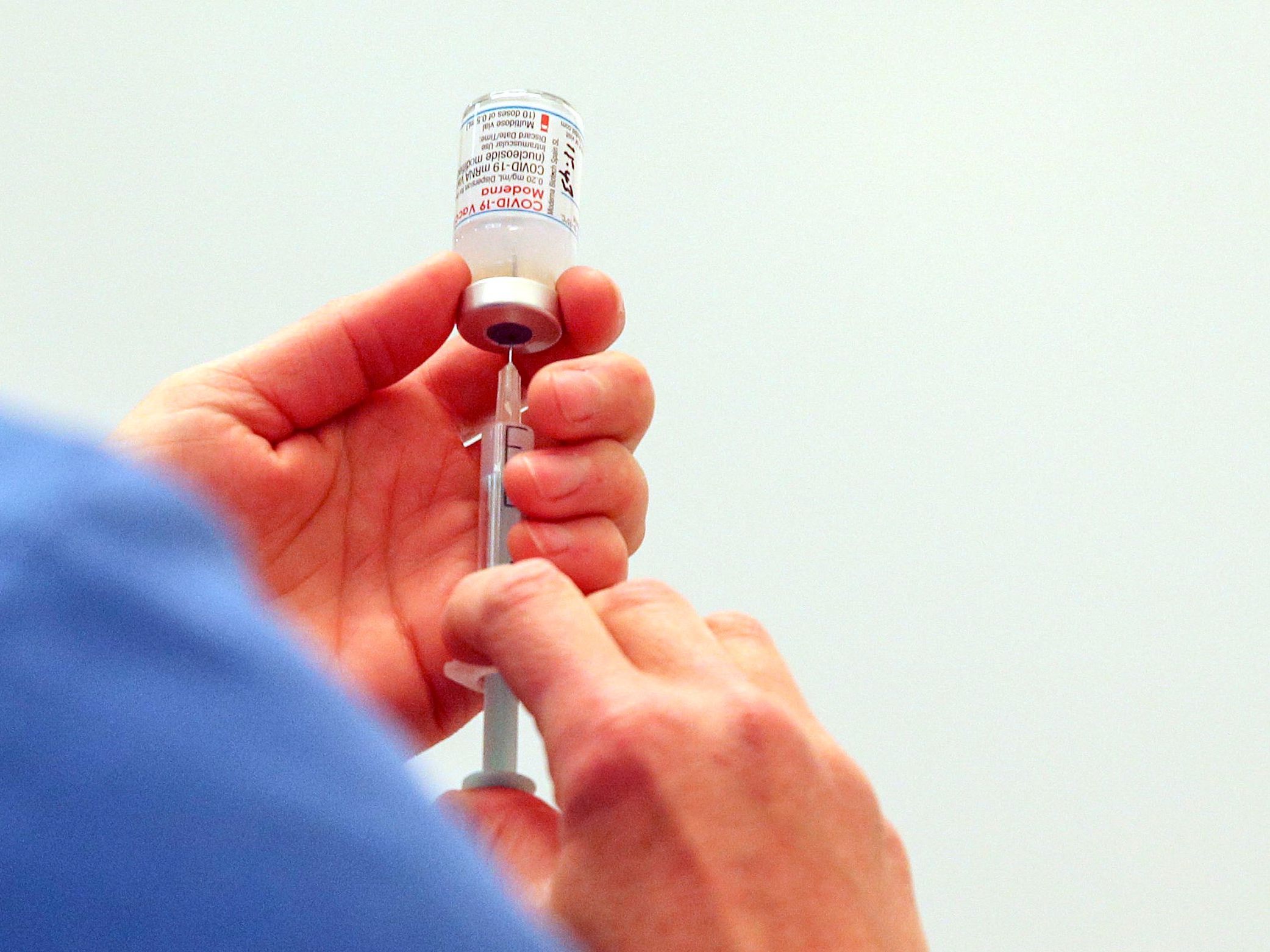 Moderna-Impfstoff: Bisher war Schutzwirkung mit 94,1 Prozent angegeben worden. Moderna-Impfstoff: Bisher war Schutzwirkung mit 94,1 Prozent angegeben worden.