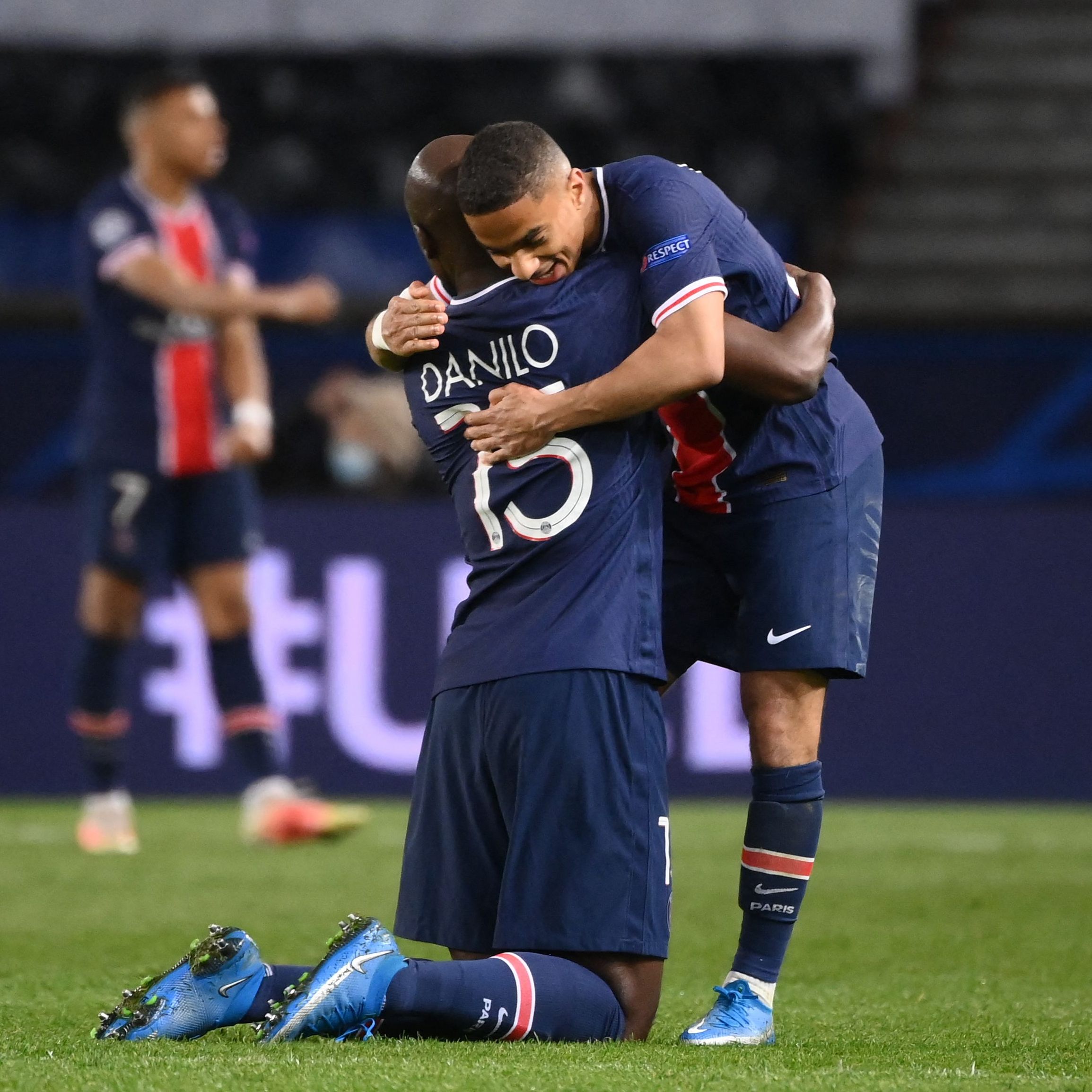 Die Franzosen jubelten heute trotz Niederlage.