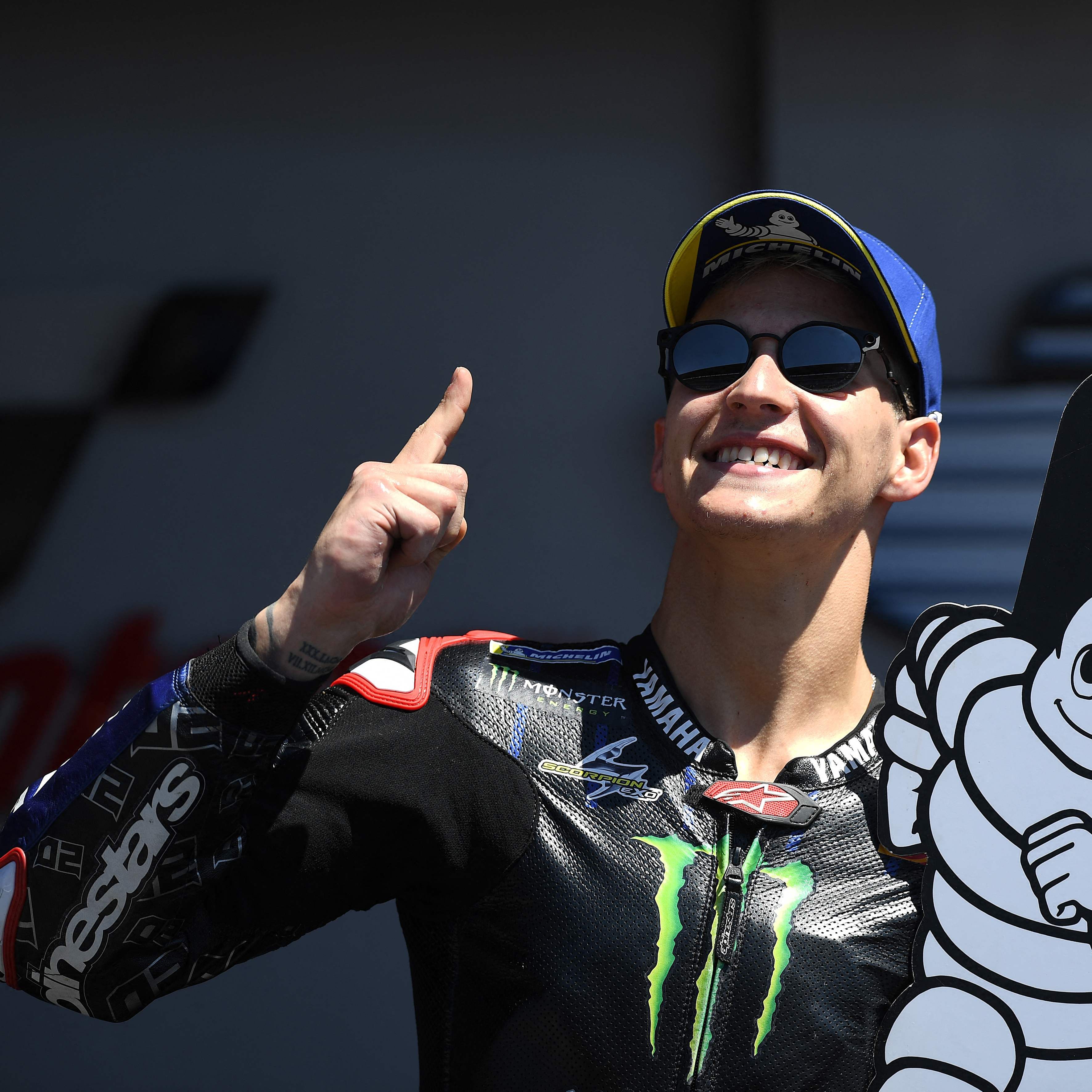 Yamaha-Pilot Fabio Quartararo hat am Sonntag den dritten Motorrad-WM-Lauf der MotoGP-Klasse in Portimao gewonnen.