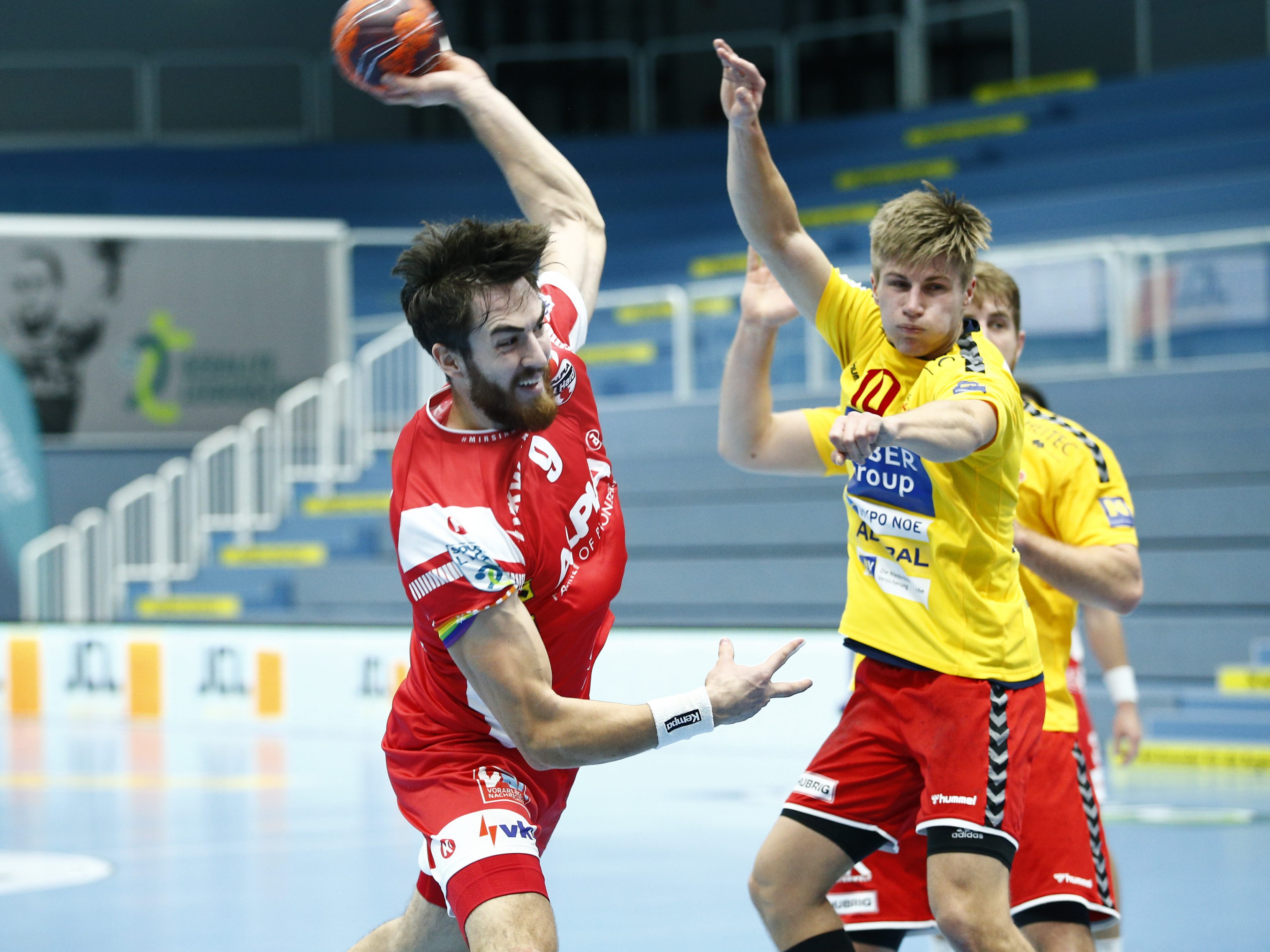 Hit in der Sporthalle am See Hard empfängt Meister Krems