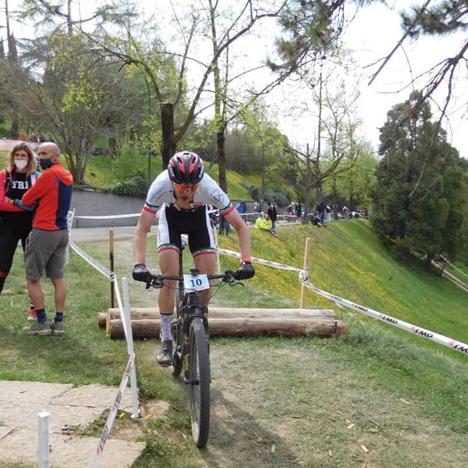 Julius Scherrer wurde in Italien Fünfter