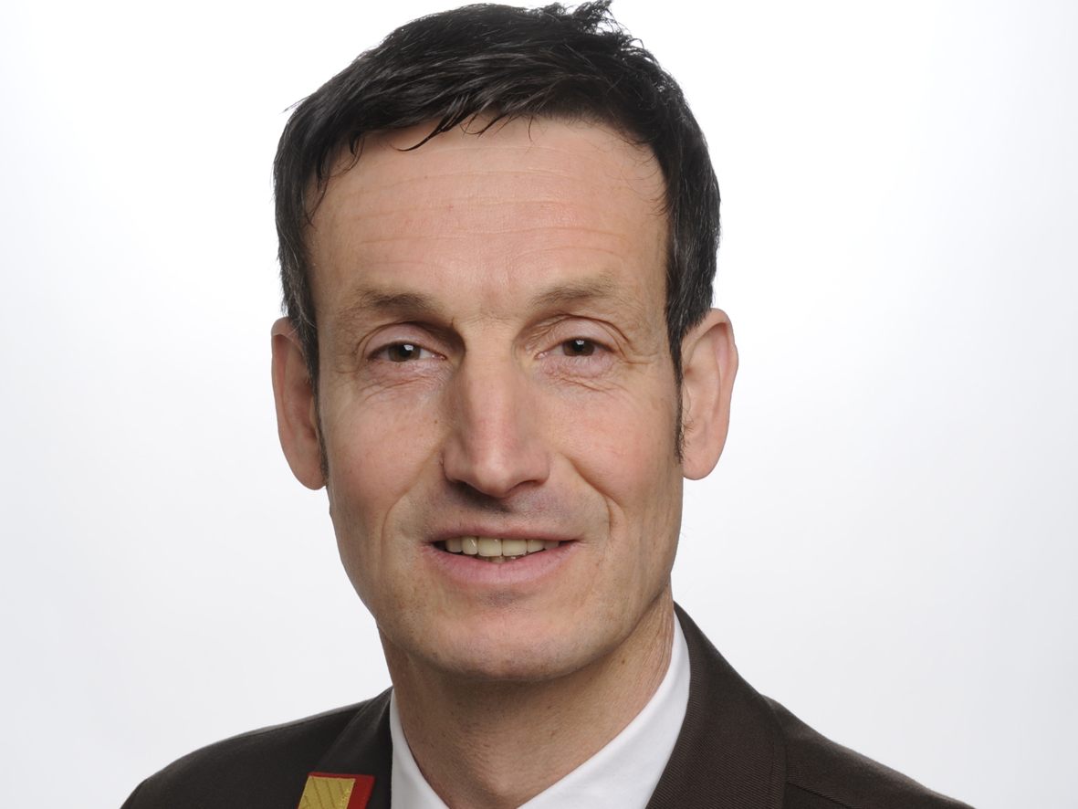 Landesfeuerwehrinspektor Herbert Österle