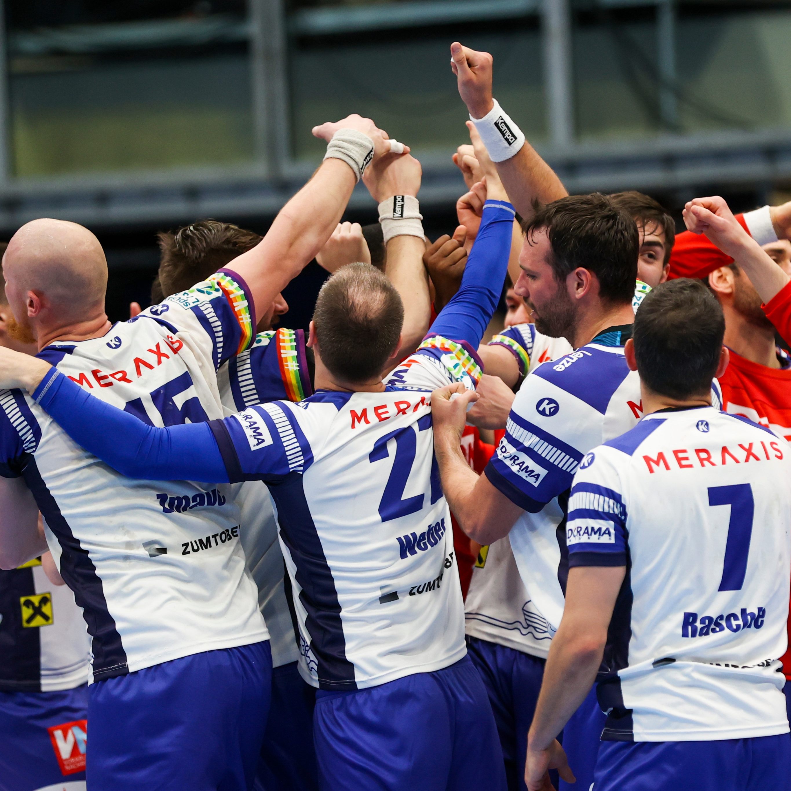 Die Harder Handballer hatten heute einen weiteren Grund zu jubeln.