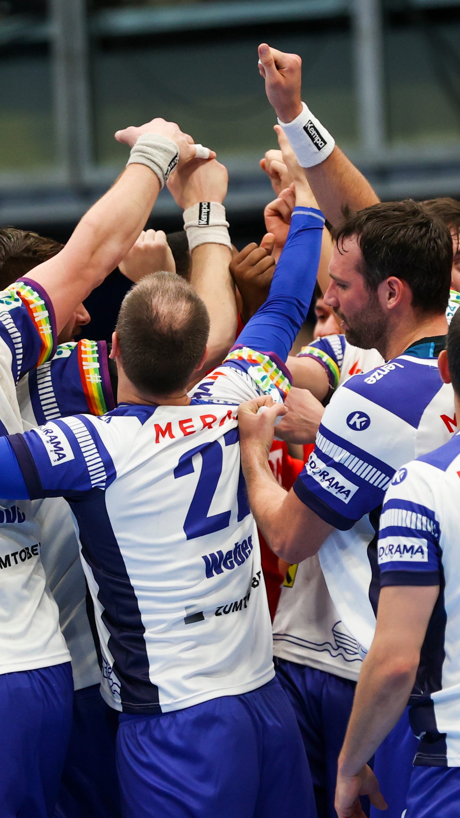 Die Harder Handballer hatten heute einen weiteren Grund zu jubeln.