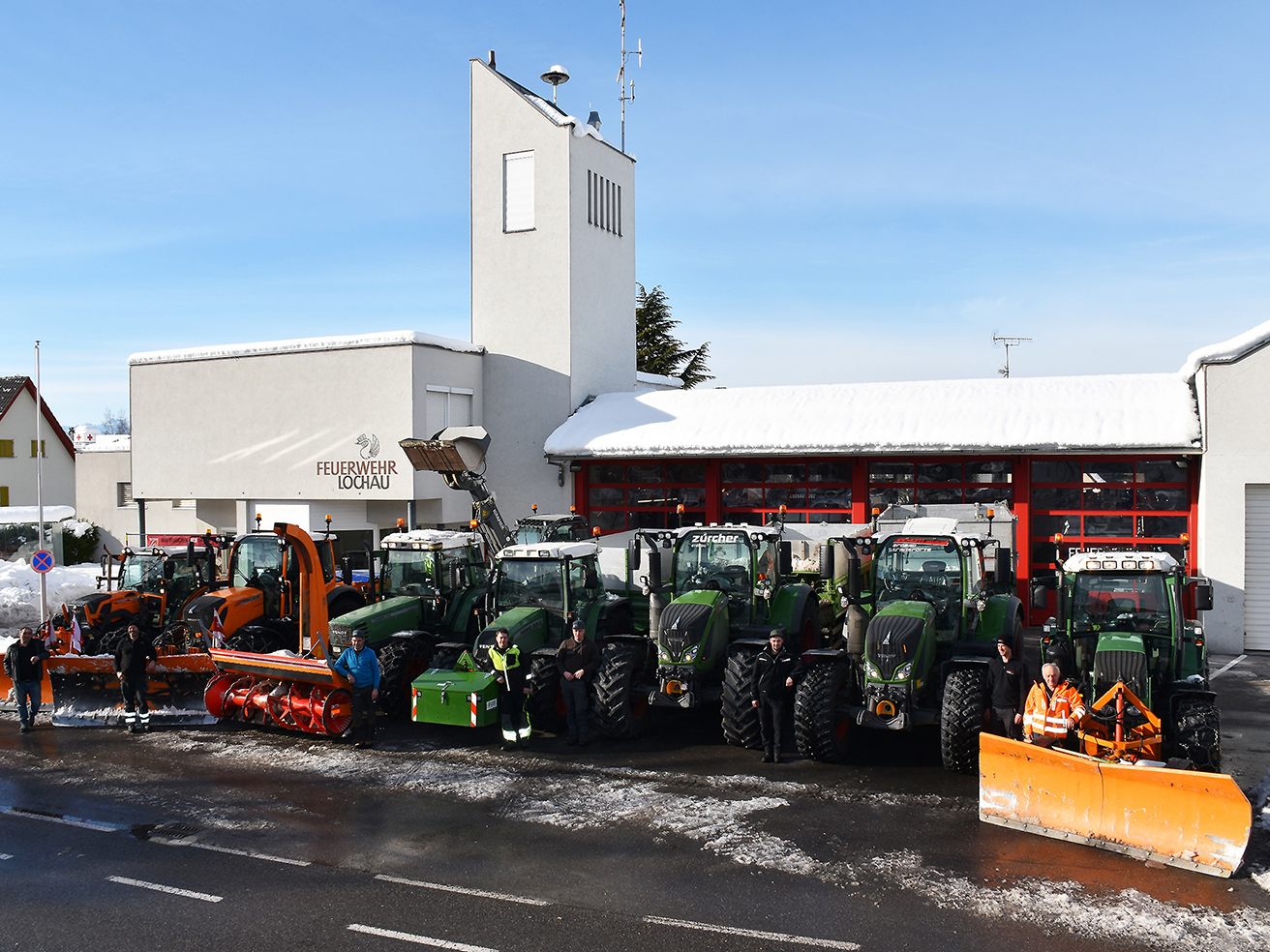 1000 PS im Einsatz gegen die Schneemassen