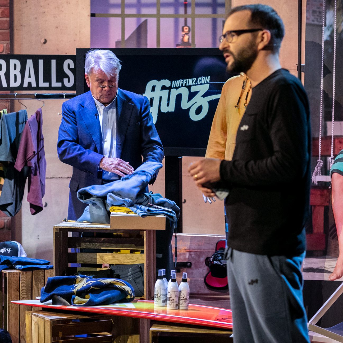 Nuffinz will mit seinen Produkten die Jury überzeugen