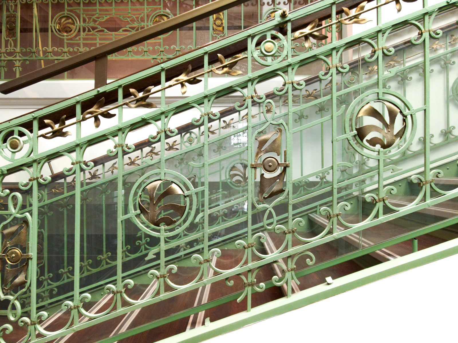 Dieses Jugendstil-Geländer kommt unter den Hammer