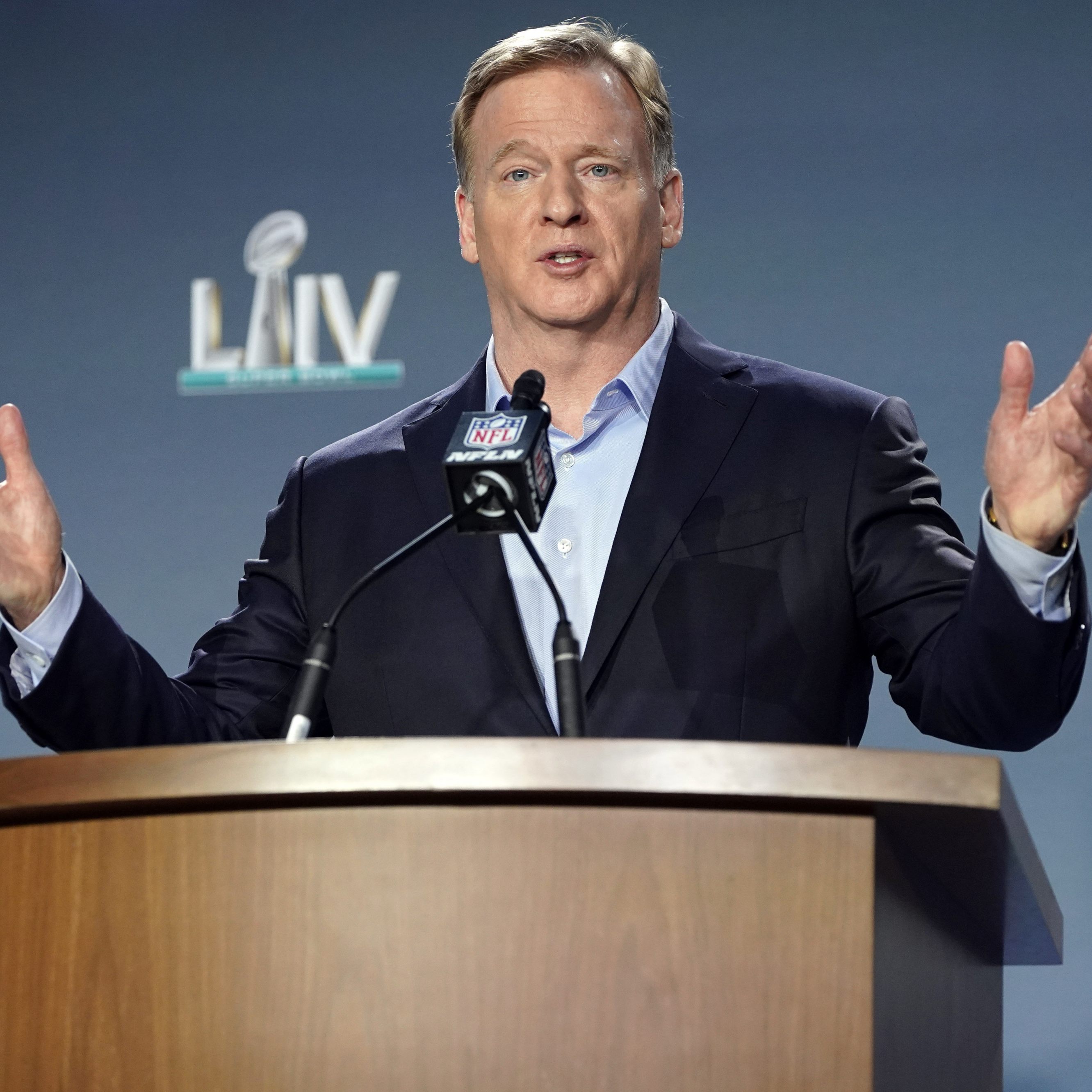 Commissioner Goodell stellt die Änderungen der NFL für die kommende Saison vor.