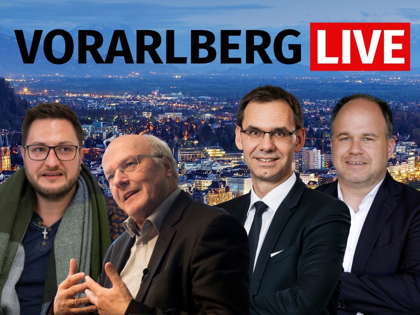 Gunz, Haller und Wallner zu Gast in "Vorarlberg LIVE"