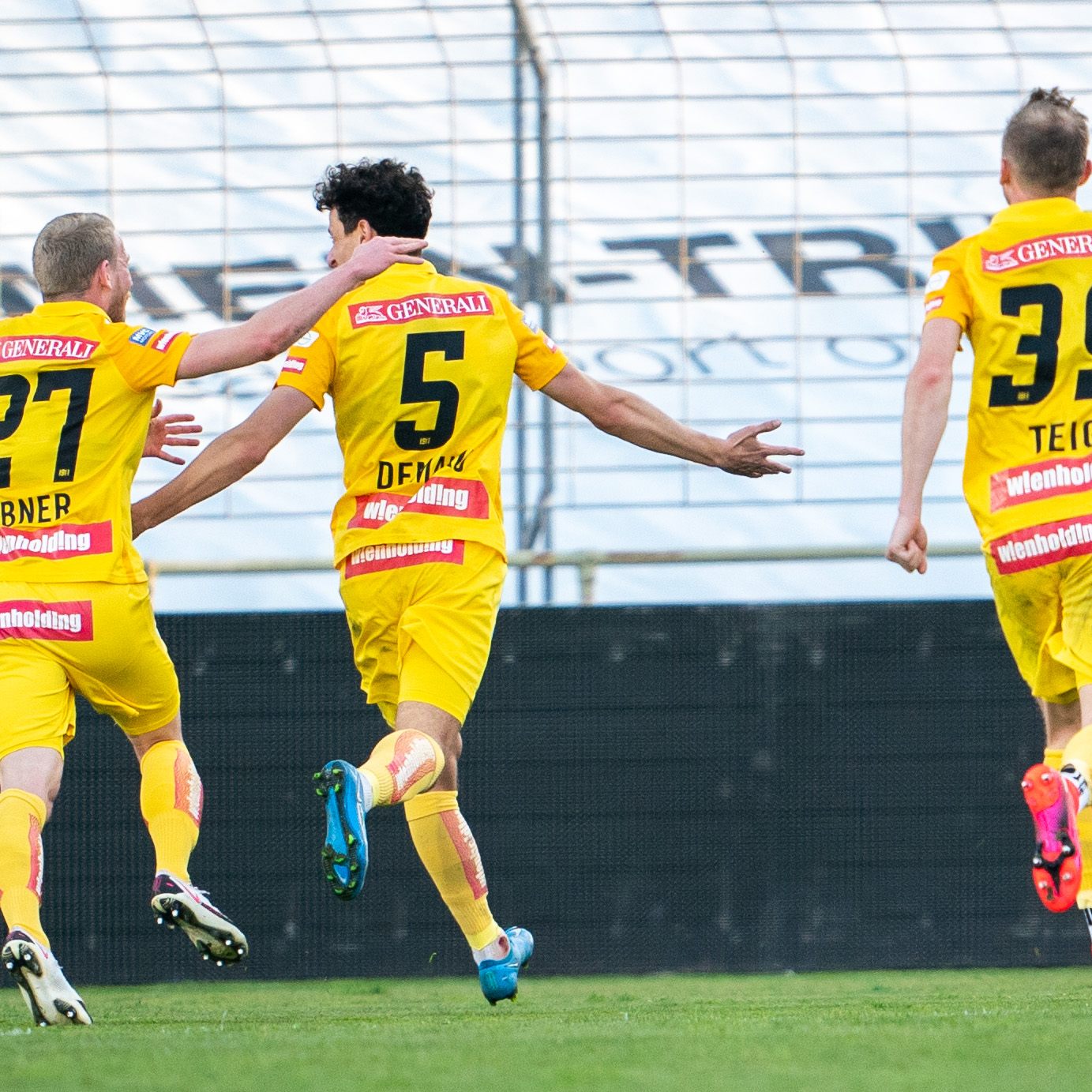 Die Wiener Austria konnte sich etwas Frust von der Seele schießen.