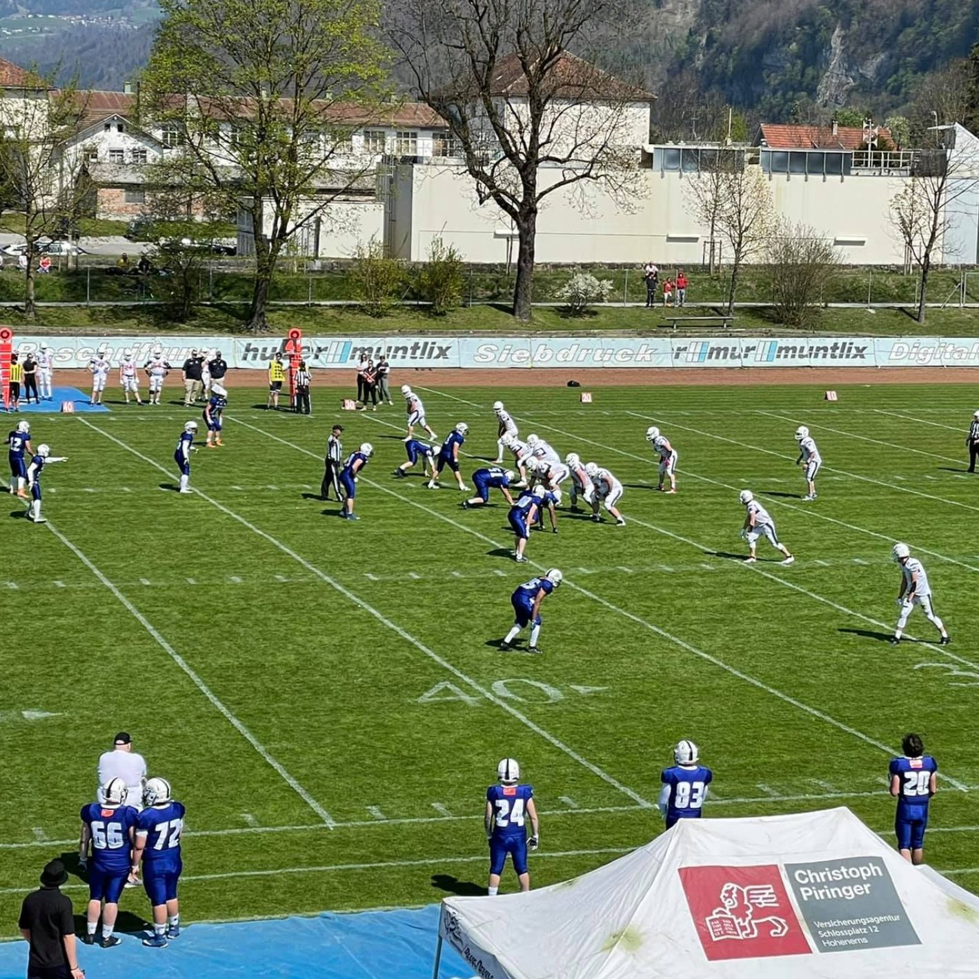 Im zweiten Saisonspiel mussten sich die Blue Devils nach einem umkämpften Spiel geschlagen geben