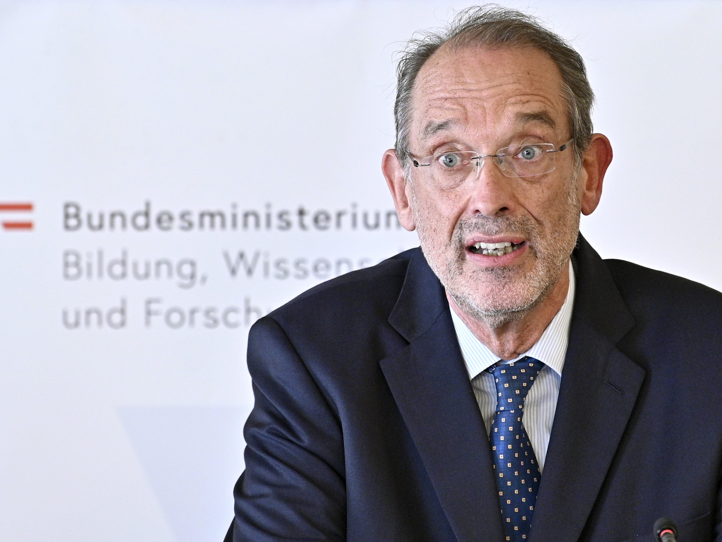 Faßmann ist skeptisch, was Distance Learning angeht. Faßmann ist skeptisch, was Distance Learning angeht.