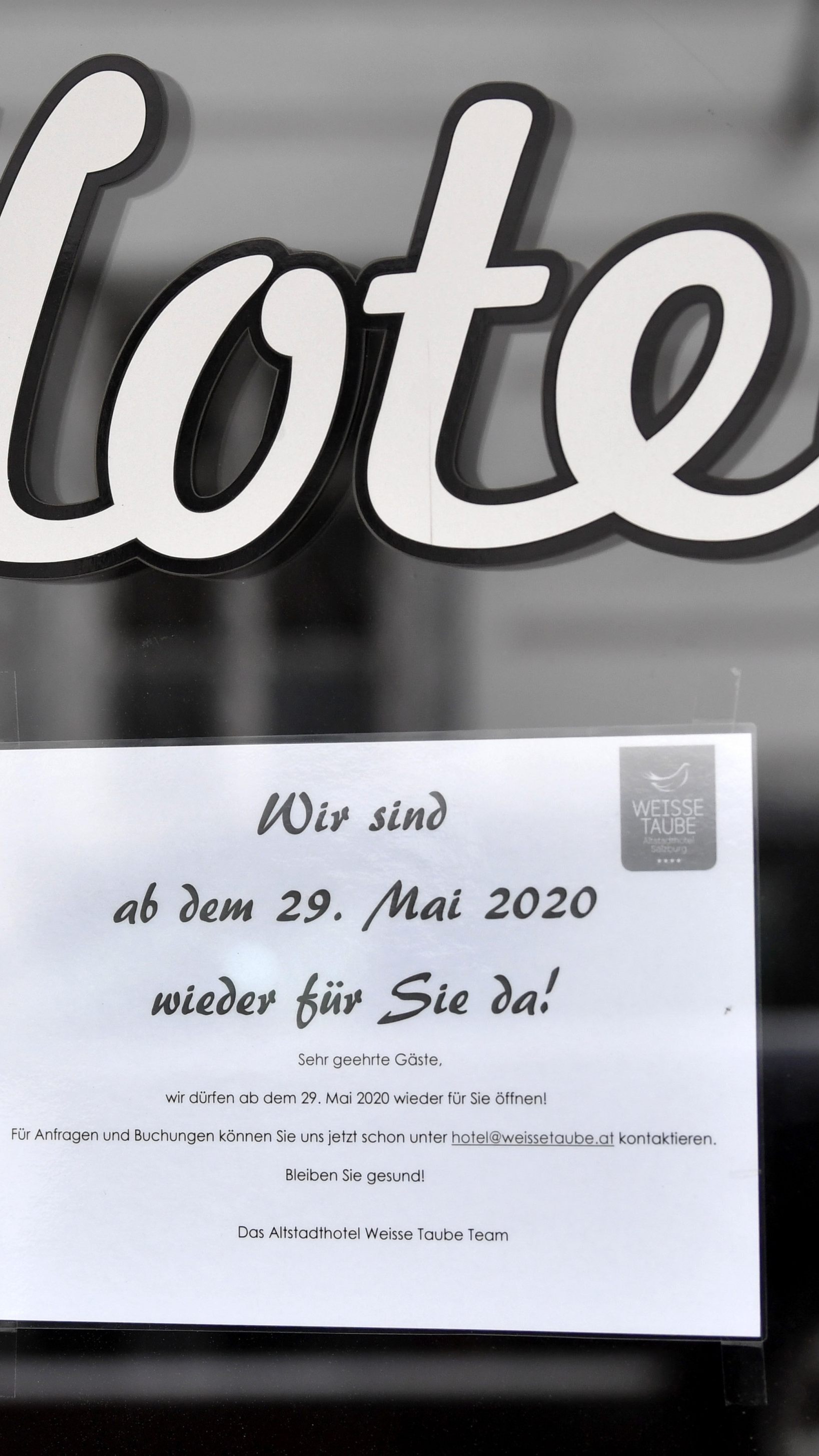 Hotels hatten im letzten Jahr die meiste Zeit geschlossen.