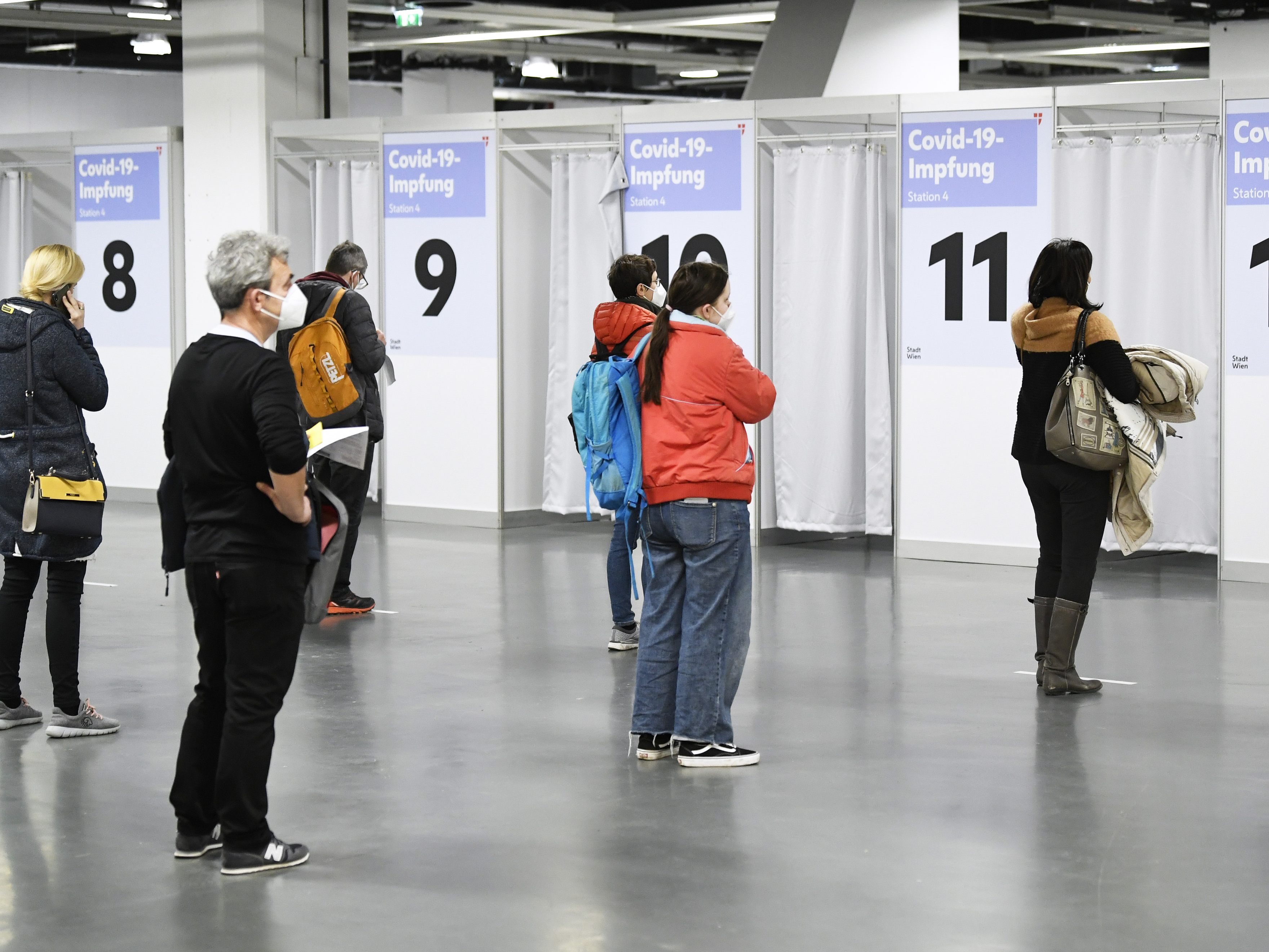 Wien schaltet 35.000 weitere Impftermine für Risikogruppen frei. Wien schaltet 35.000 weitere Impftermine für Risikogruppen frei.
