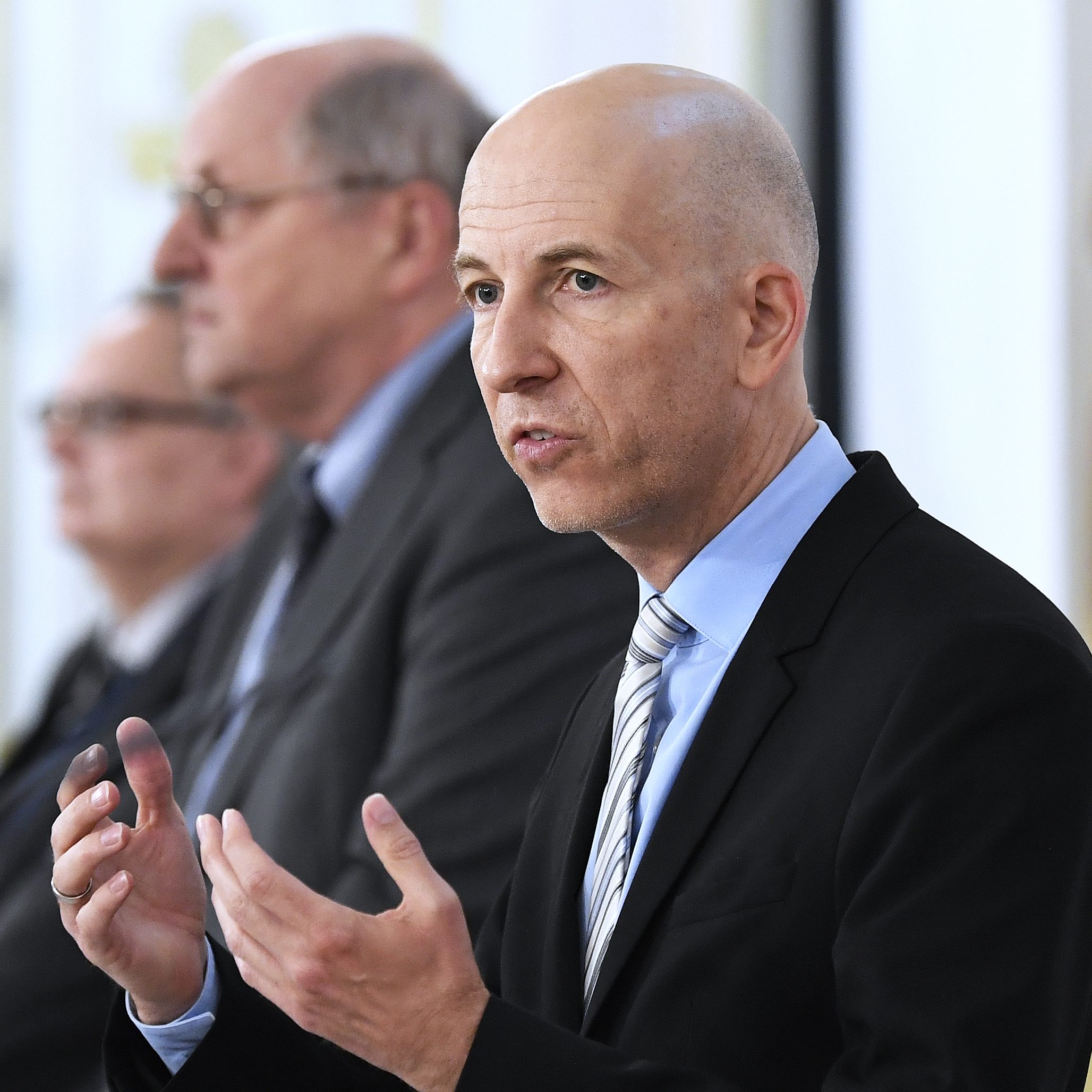 Die Arbeitslosigkeit in Österreich sinkt langsam.