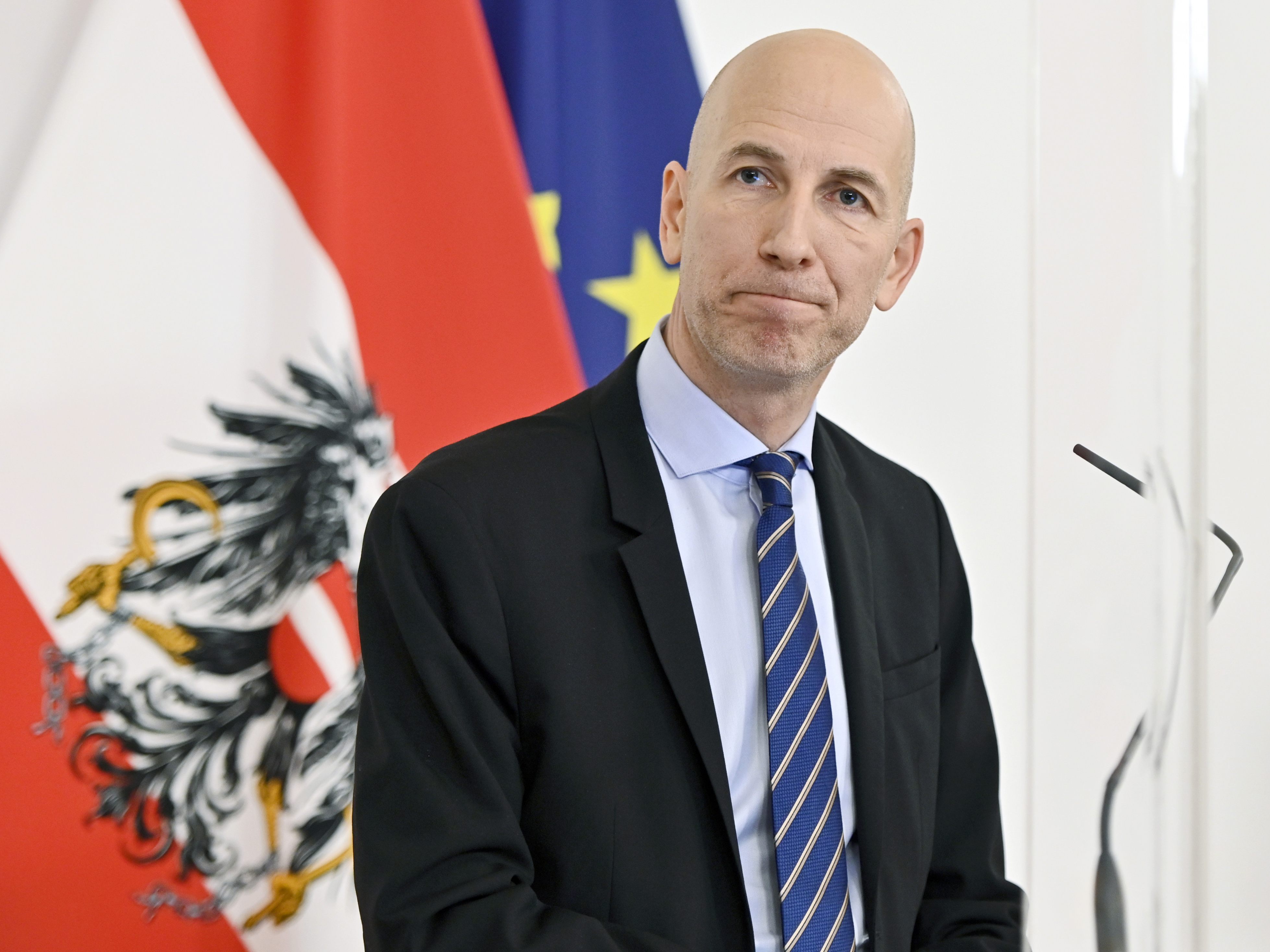 Arbeitsminister Kocher blickt optimistisch in die Zukunft. Arbeitsminister Kocher blickt optimistisch in die Zukunft.