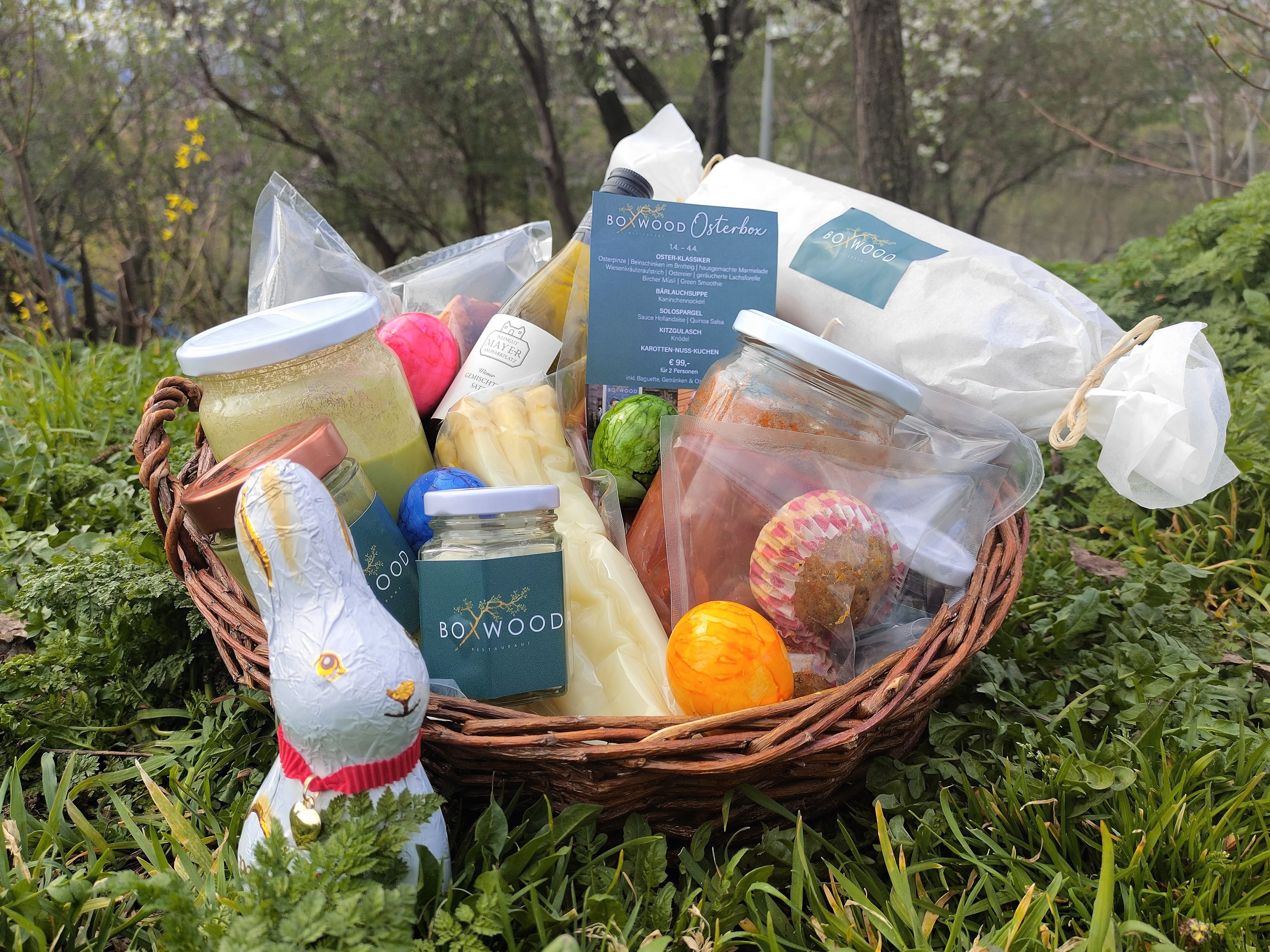 In der Brunch-Box von Boxwood sind eigentlich sechs Mahlzeiten enthalten.