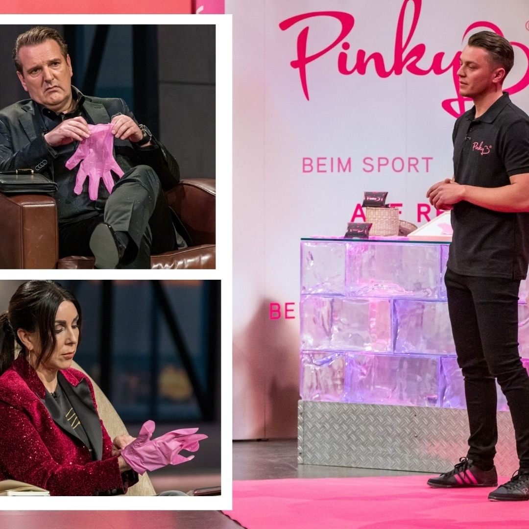 Pinky Gloves in der "Höhle der Löwen".