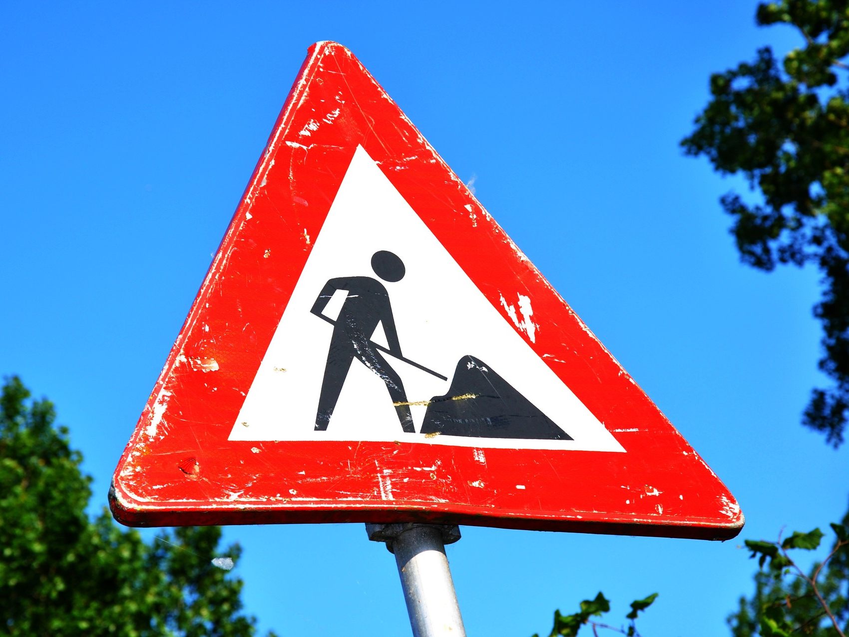 Geplantes Bauende ist der 15. April.