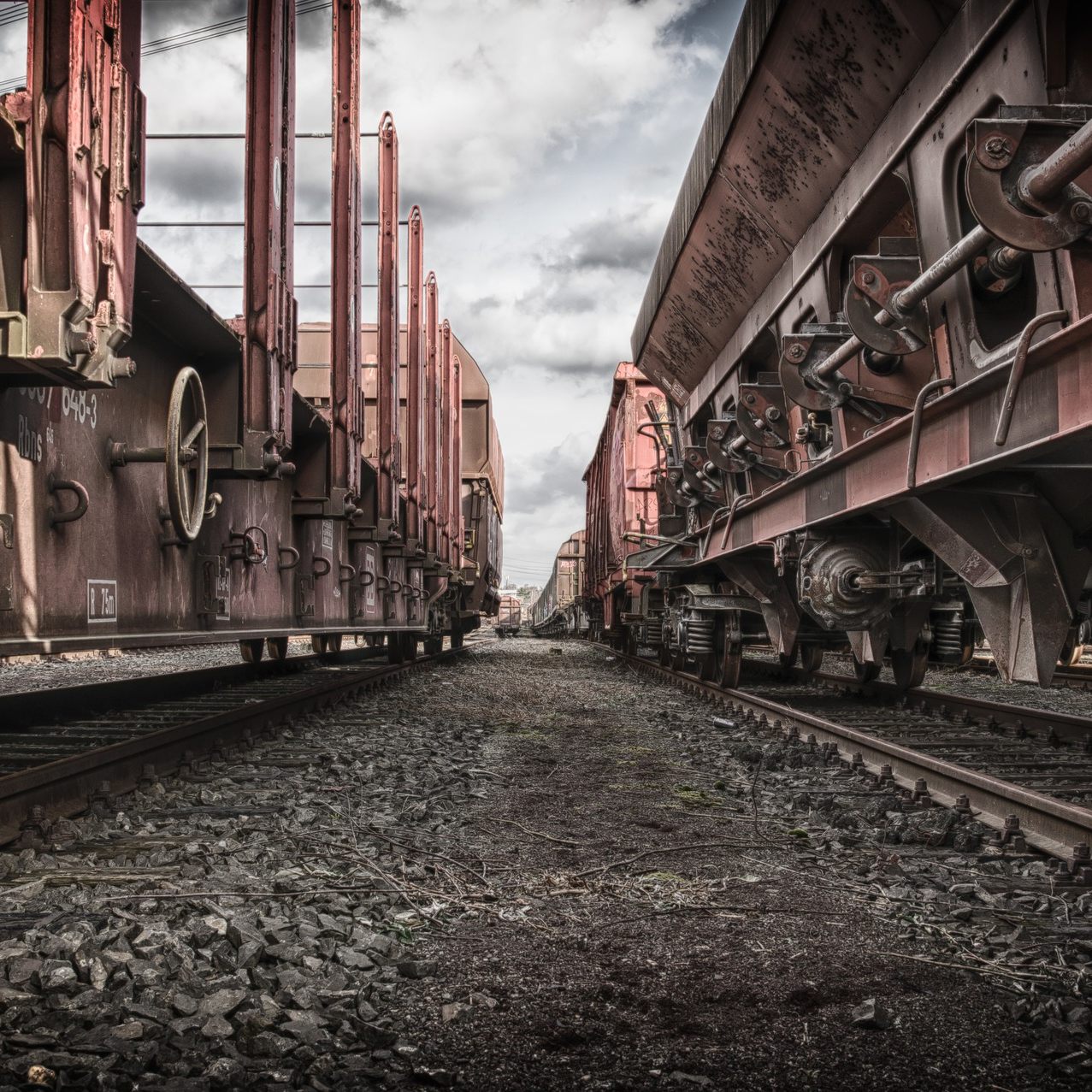 Durch die Coronakrise ist auch der Schienengüterverkehr zurückgegangen.
