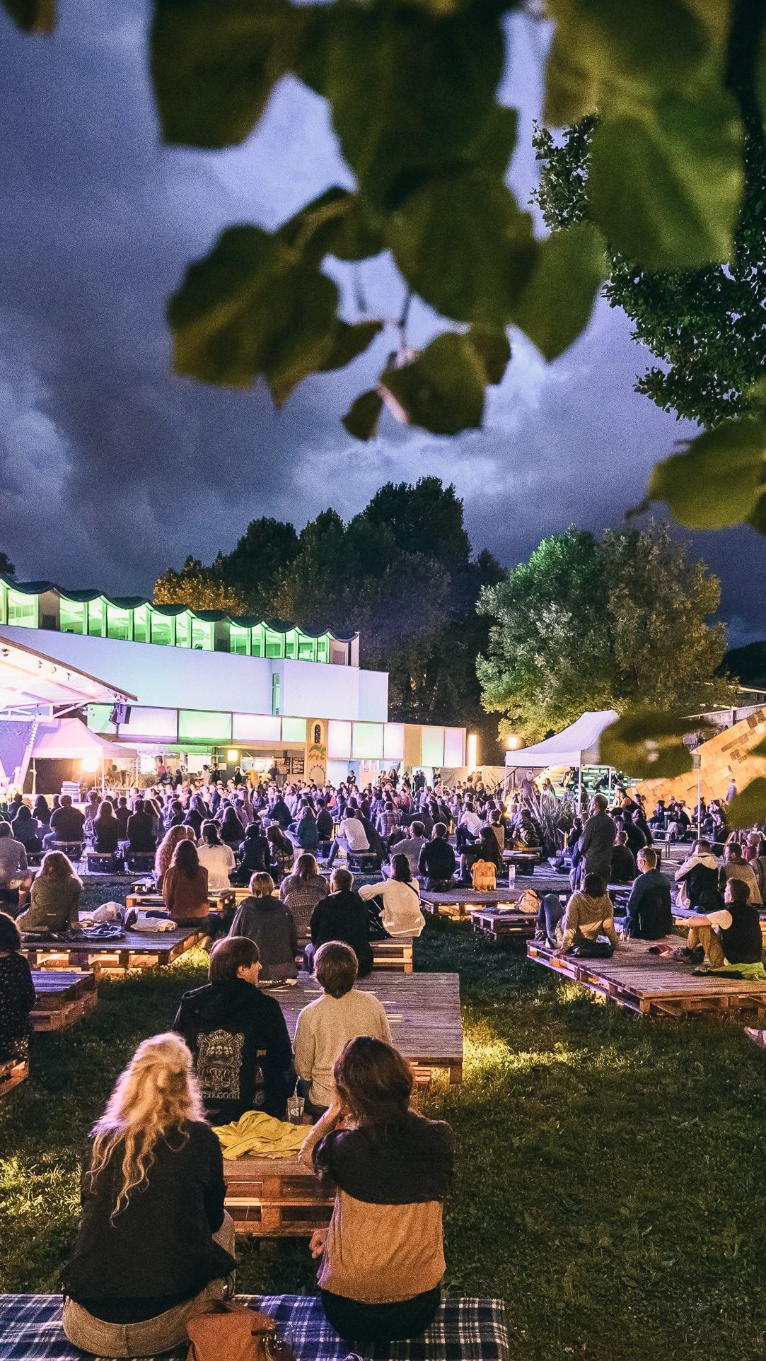 So ähnlich soll das poolbar Festival auch heuer aussehen.