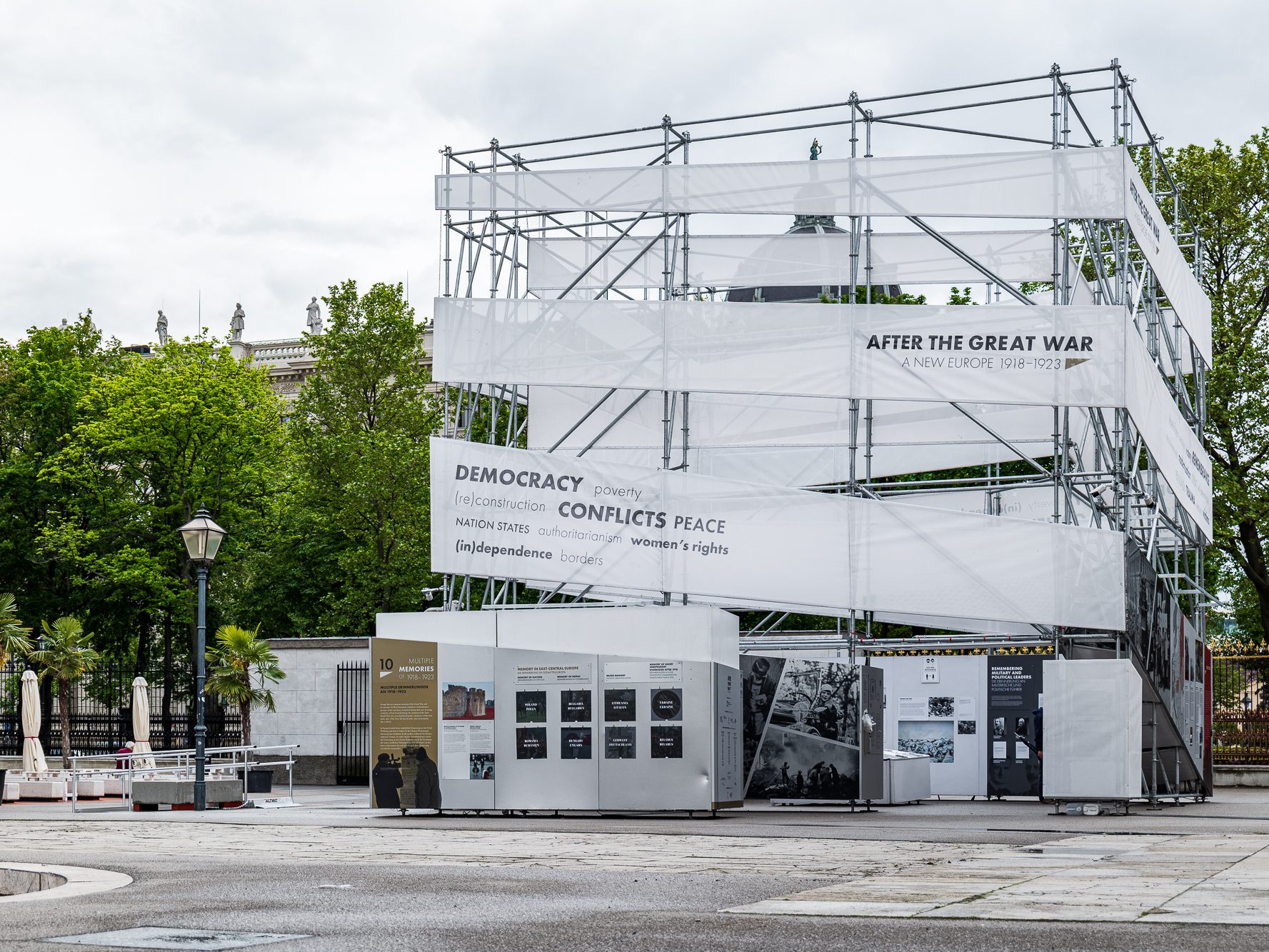 Die Konstruktion in Wien sticht hervor.